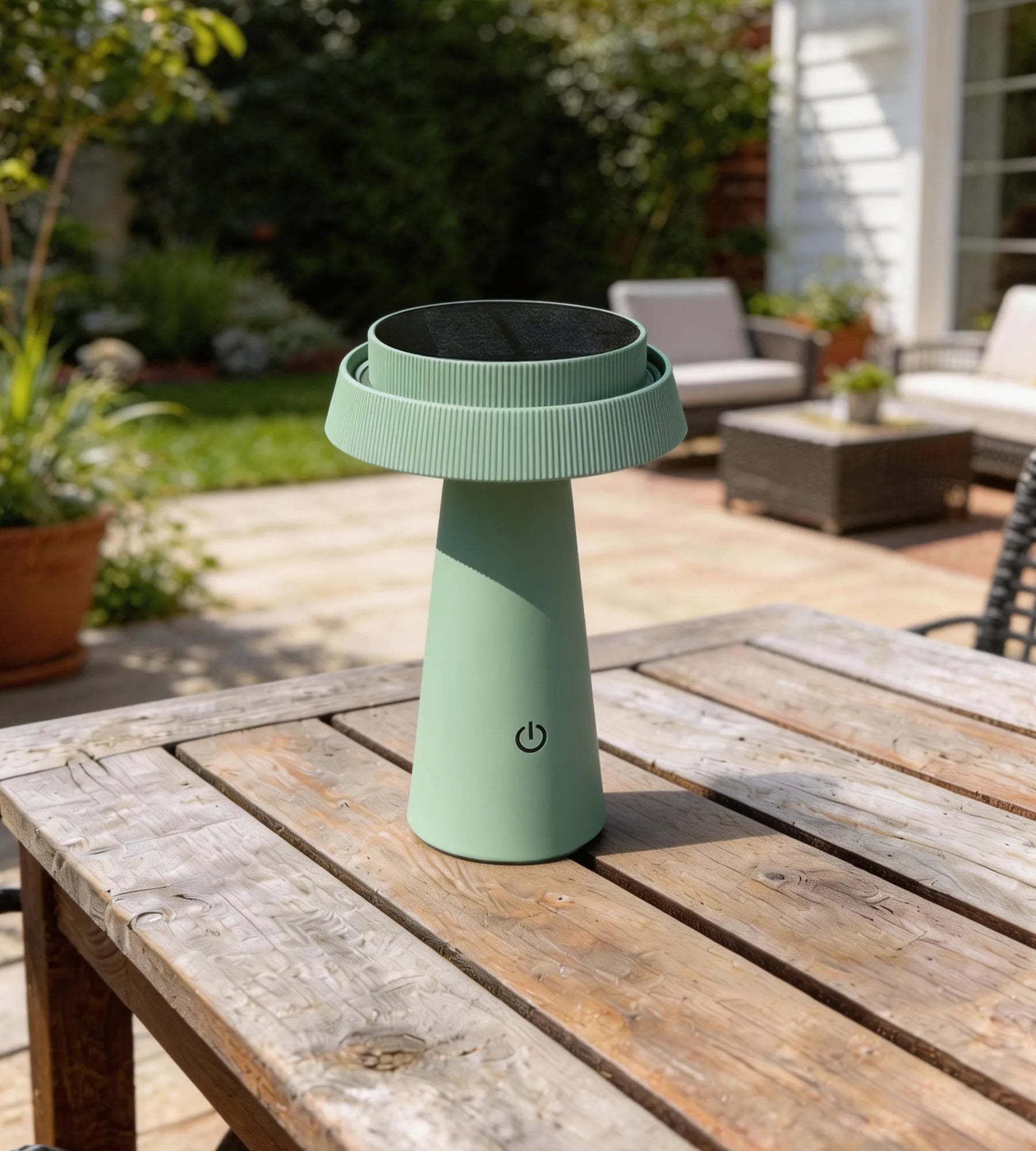 Lampe de table Led solaire ROSA - Lumihome