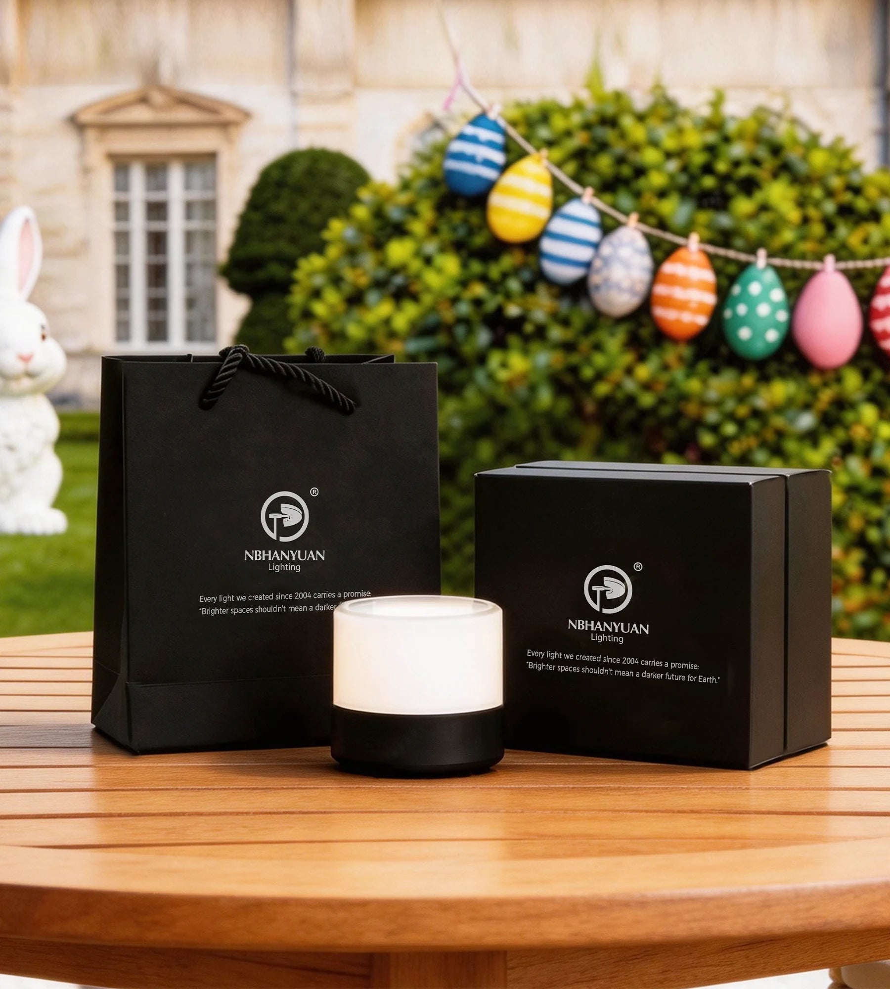 Lampe Led déco à poser CANDLE - usb - RGB - Télécommandable - Lumihome