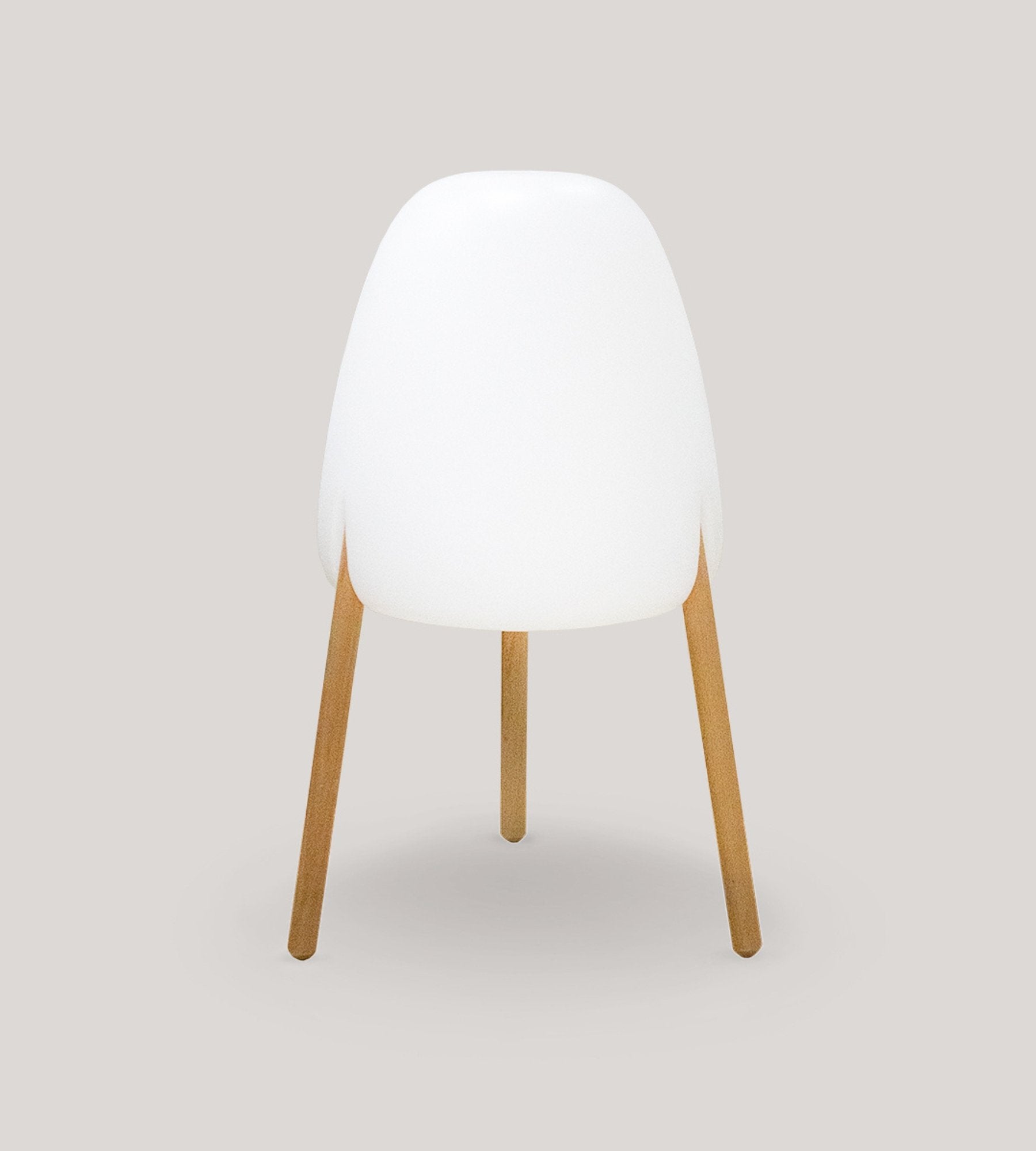 Lampe design solaire ROCKET - Éclairage blanc et multicolore réglable - Éxtérieur et Intérieur