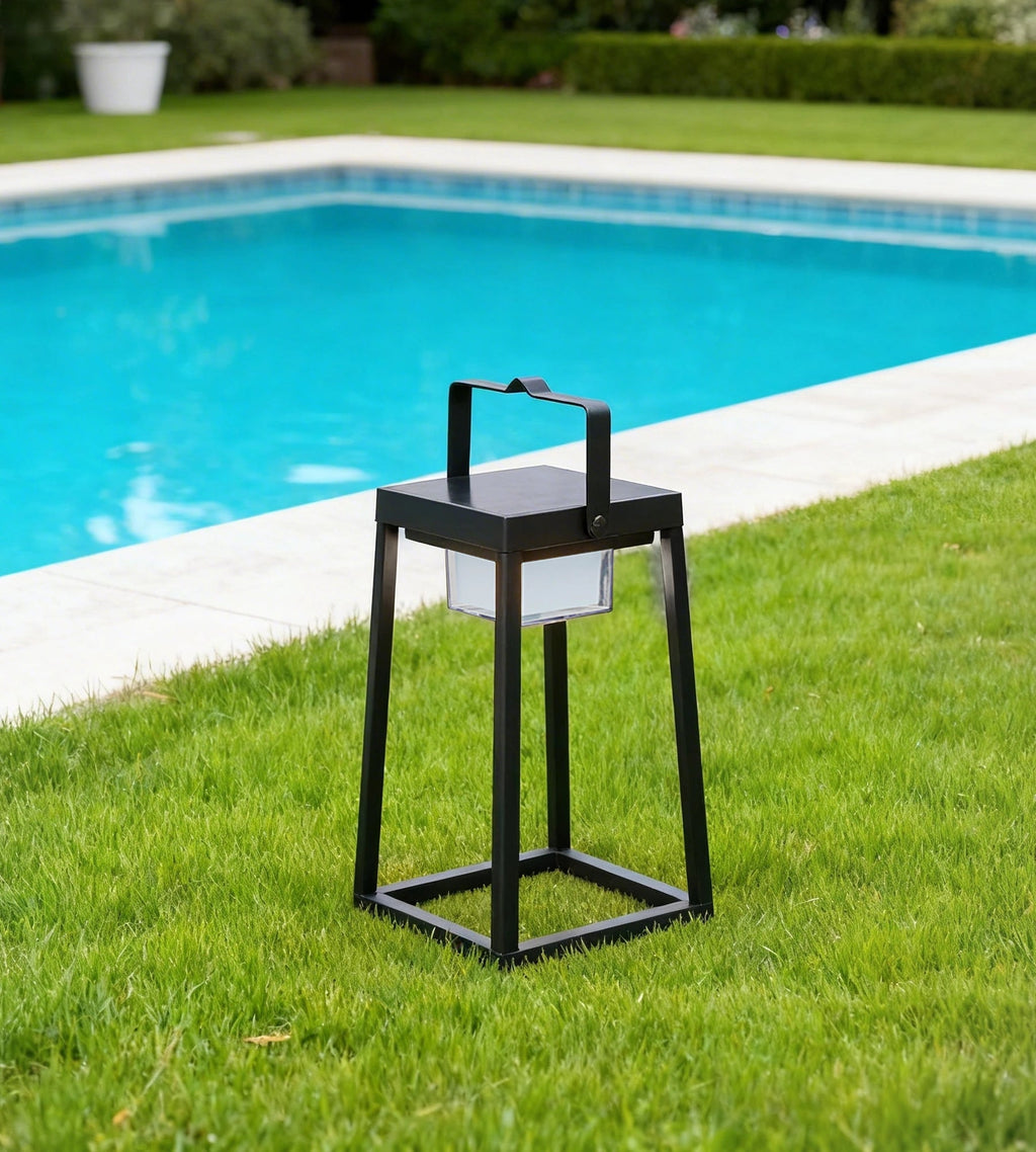 Lanterne Led solaire & Usb connectée EVADE - RGB+CCT - Pilotable avec smartphone - Intérieur & Extérieur - Jour