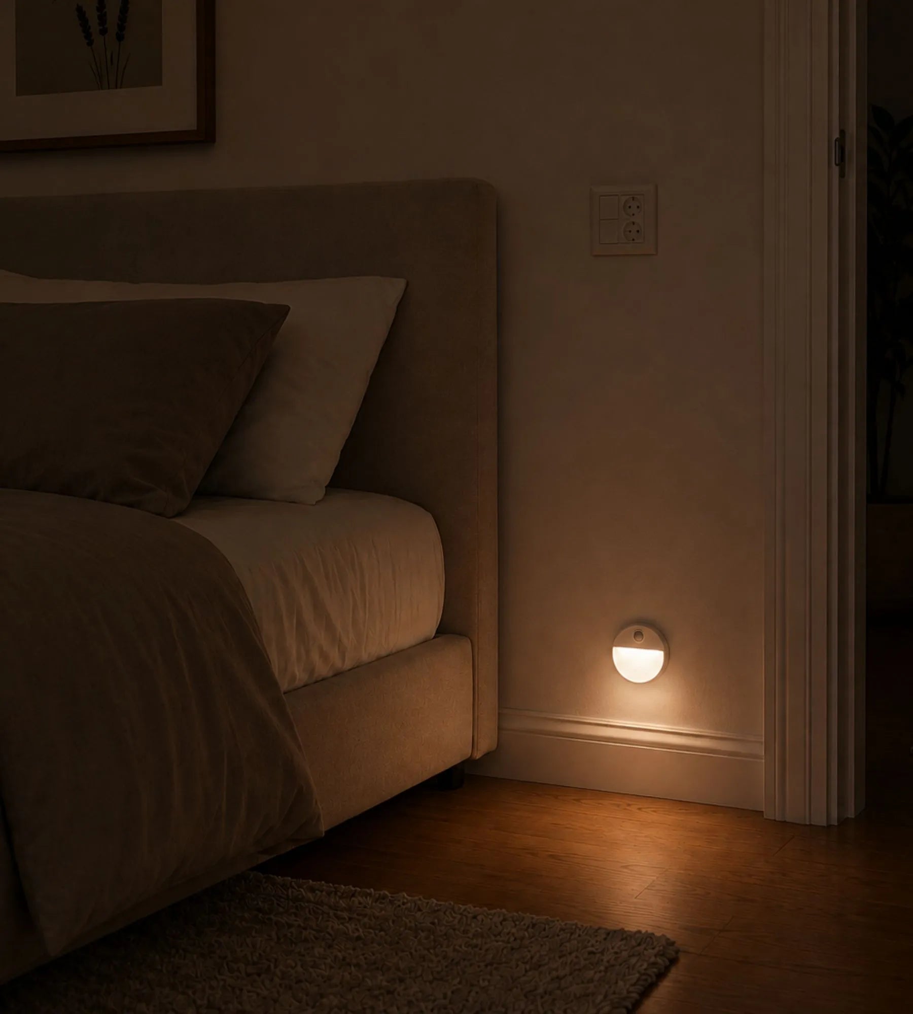 Pack x 2 Veilleuses Intérieures NEO LED à Détection de Mouvement - Lumihome