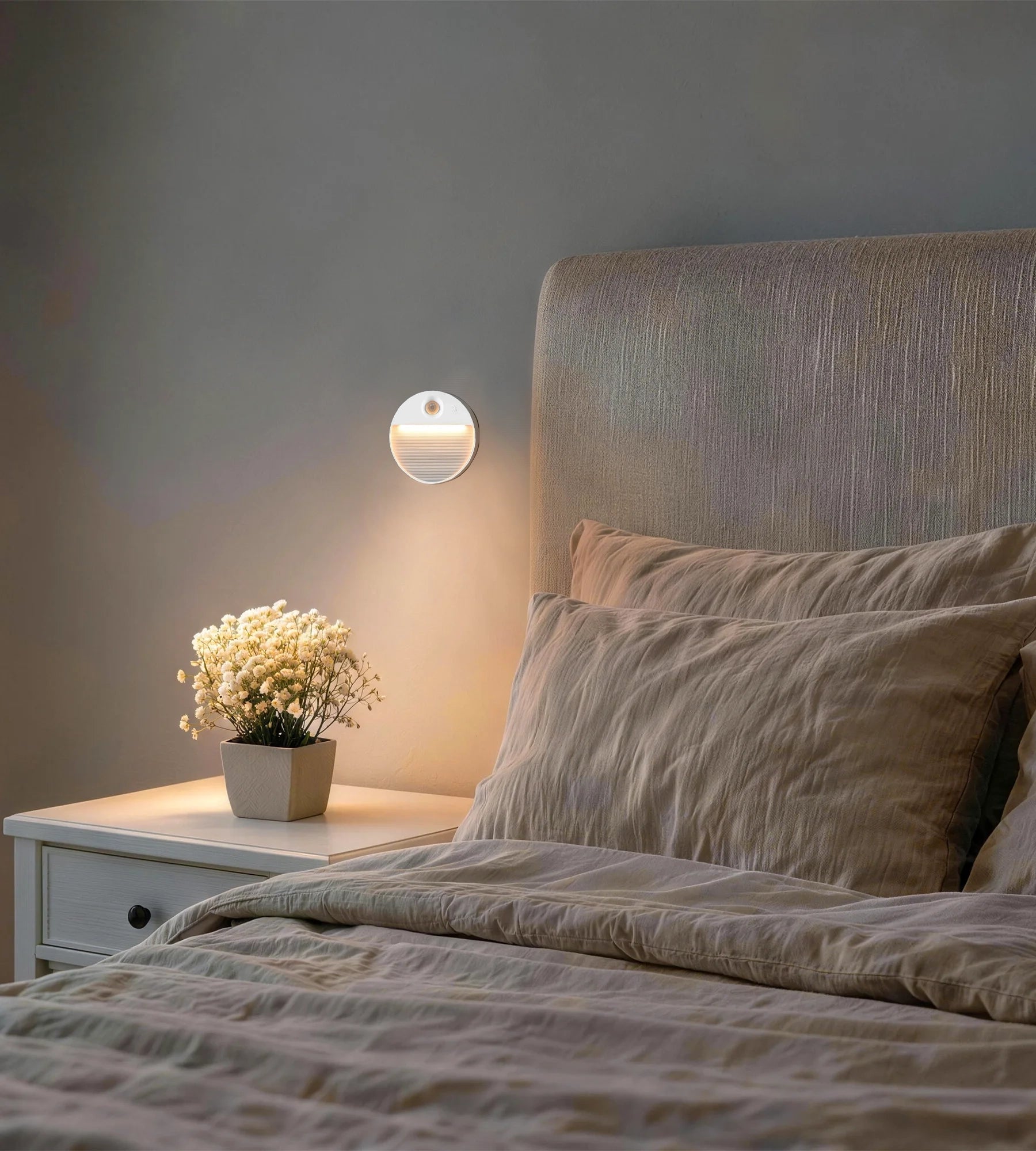 Pack x 2 Veilleuses Intérieures NEO LED à Détection de Mouvement - Lumihome