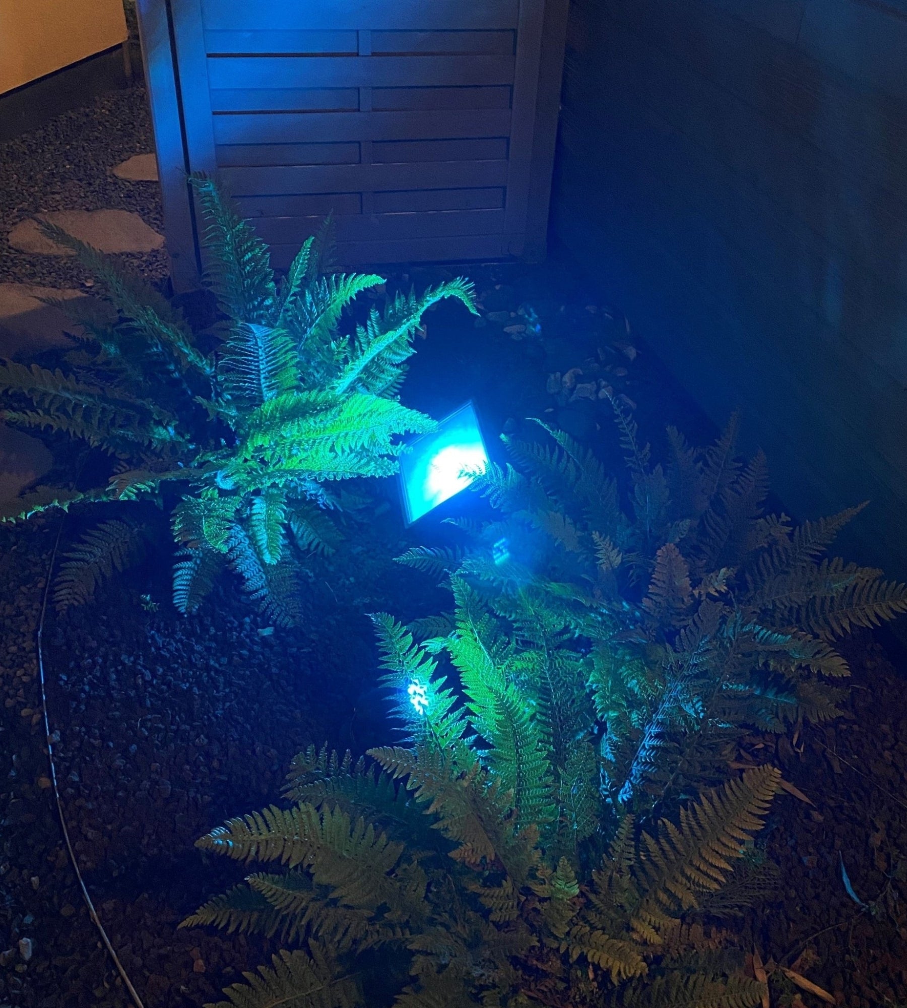 Projecteur Led extérieur ultra–puissant RGB–CCT 50W - FUTT02 - 230V - Télécommandable