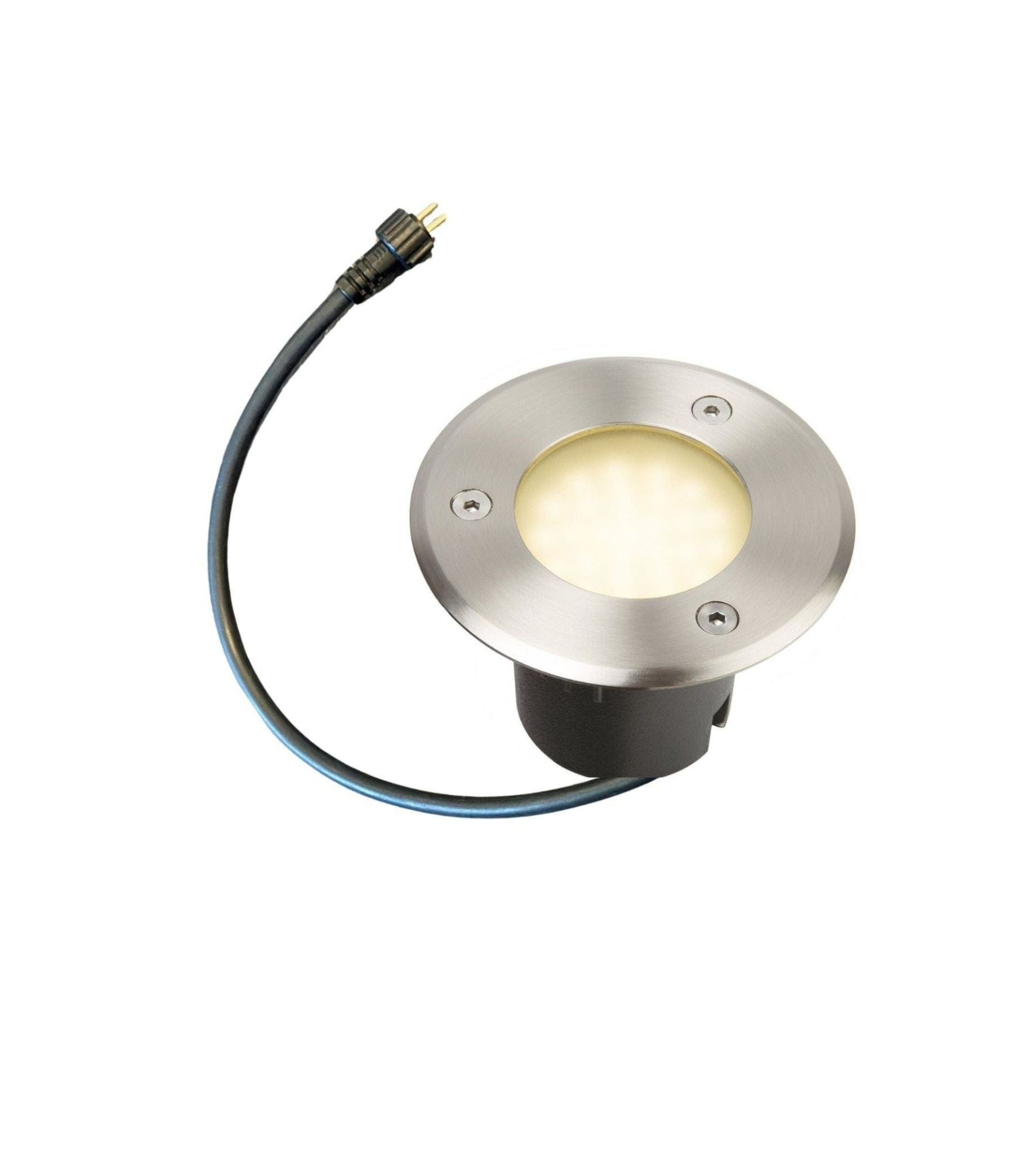 Spot encastrable leds integrées abords piscine diamètre 10cm - 12V - 500 lumens - Lumihome
