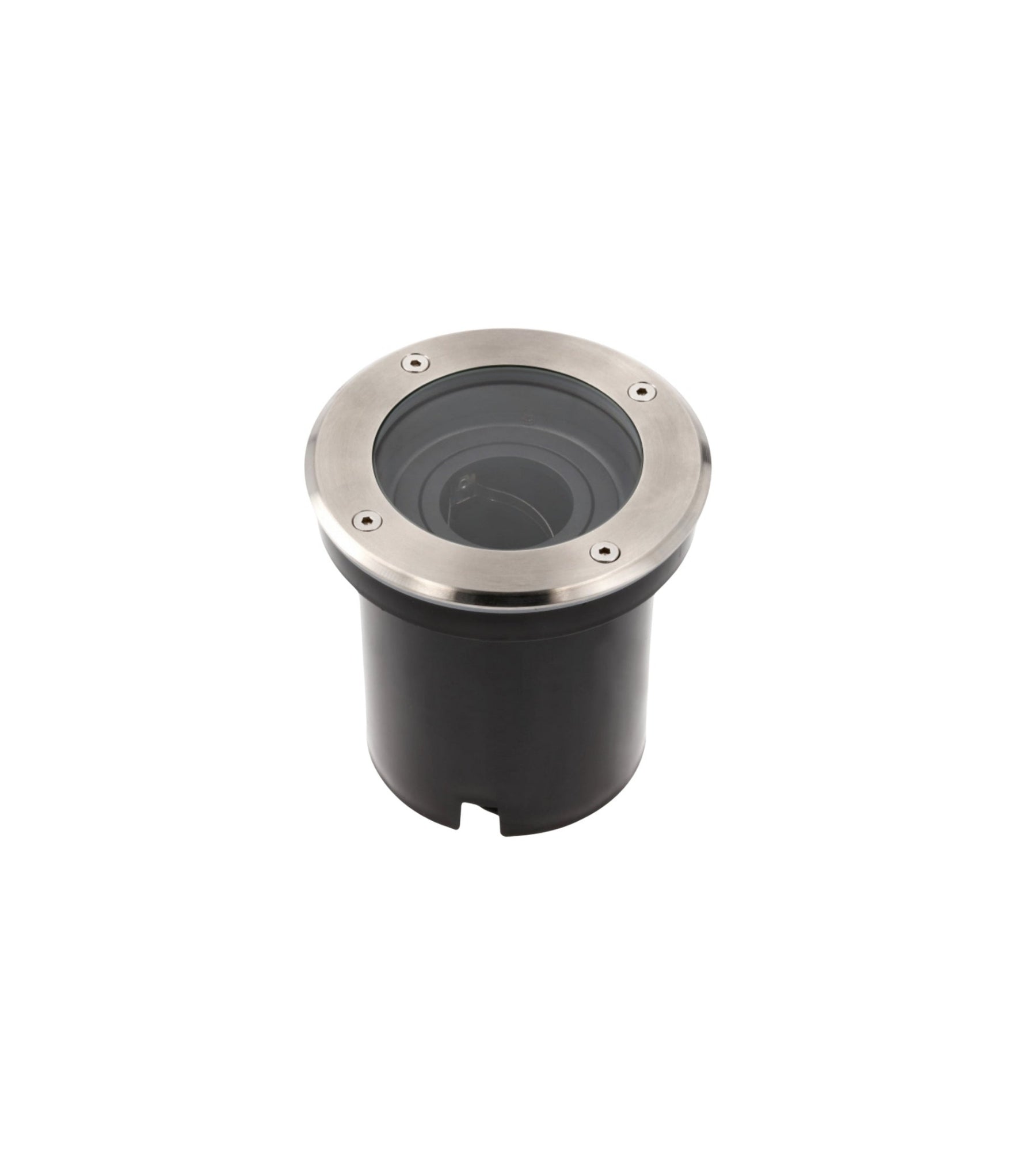 Spot encastrable orientable inox BETA - 230V - Ø 13 cm - Douille GU10 - Lumihome