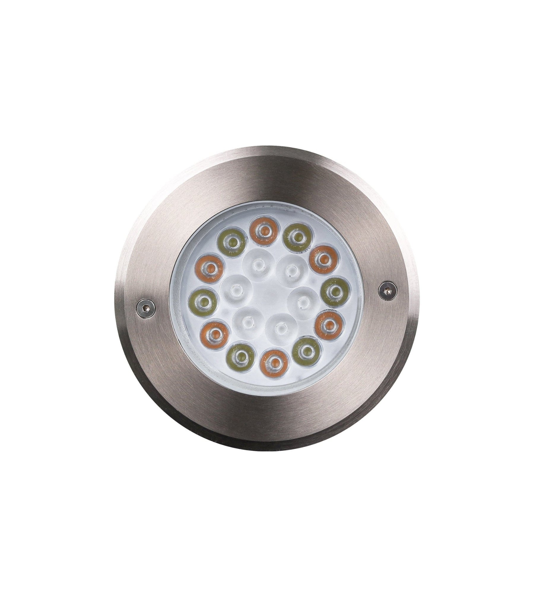 Spot led encastrable RGB+CCT Série LoRa  - 12–24V AC/DC  - Ø15cm - 600 lumens - IP68