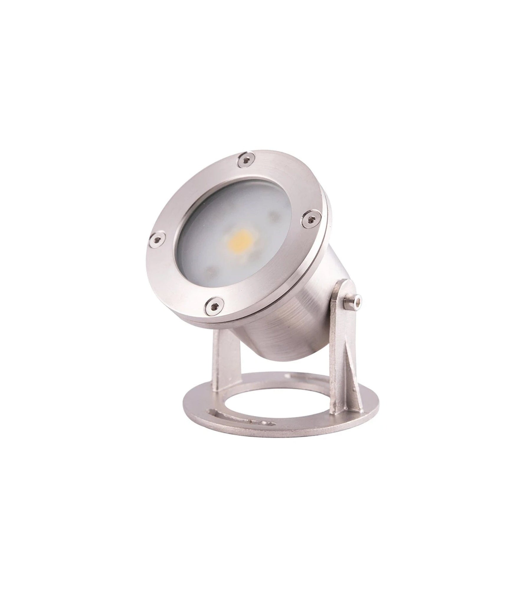 Spot Led Fontaine Immergeable SF3BC–ET - 12V AC/DC -  Blanc Chaud 3500K° - 550 lumens - IP68