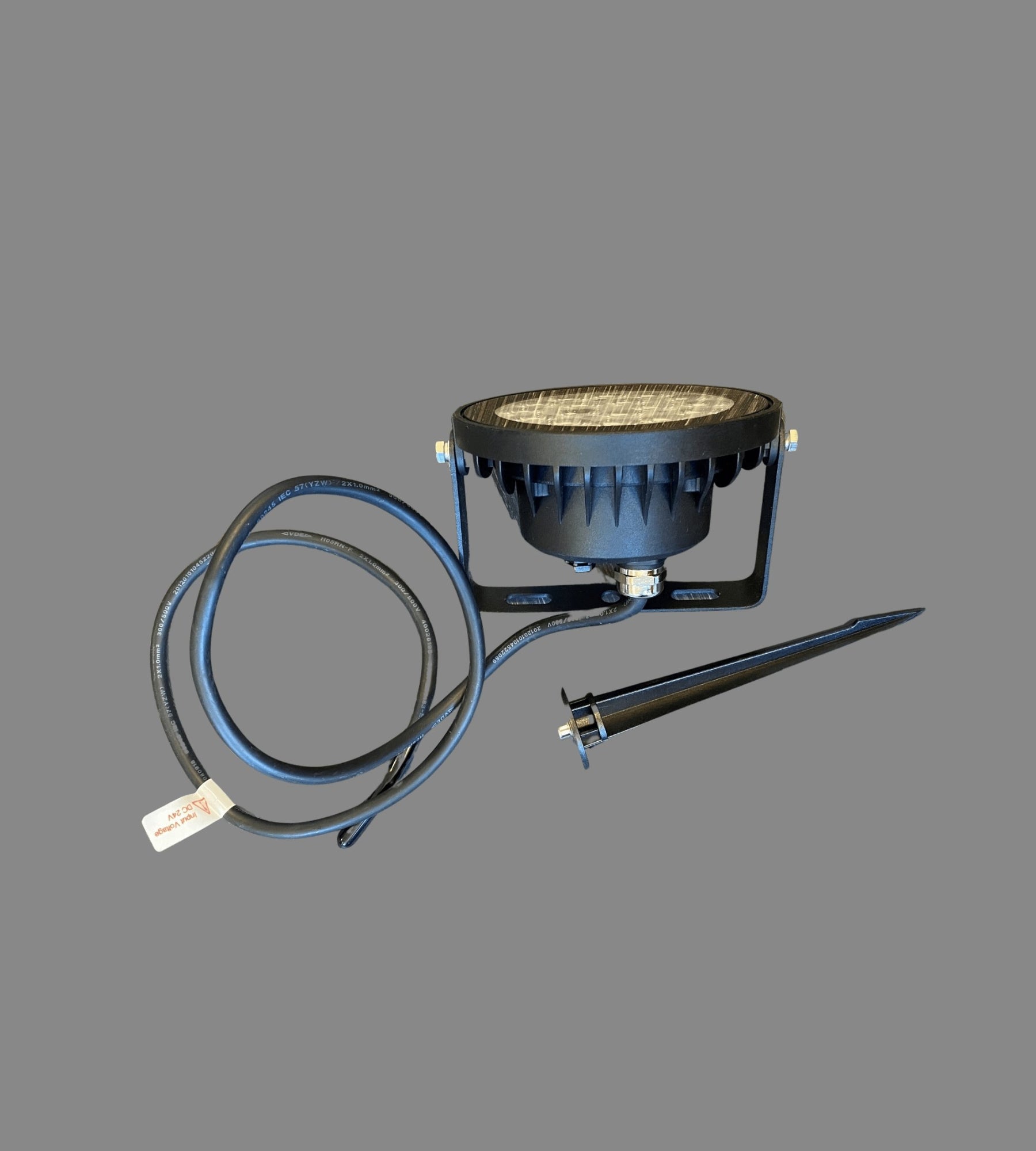 Spot piquet connecté FUTC01 RGB/CCT - 24V - Ø 11.5 cm - Spécial abords piscine - Télécommandable