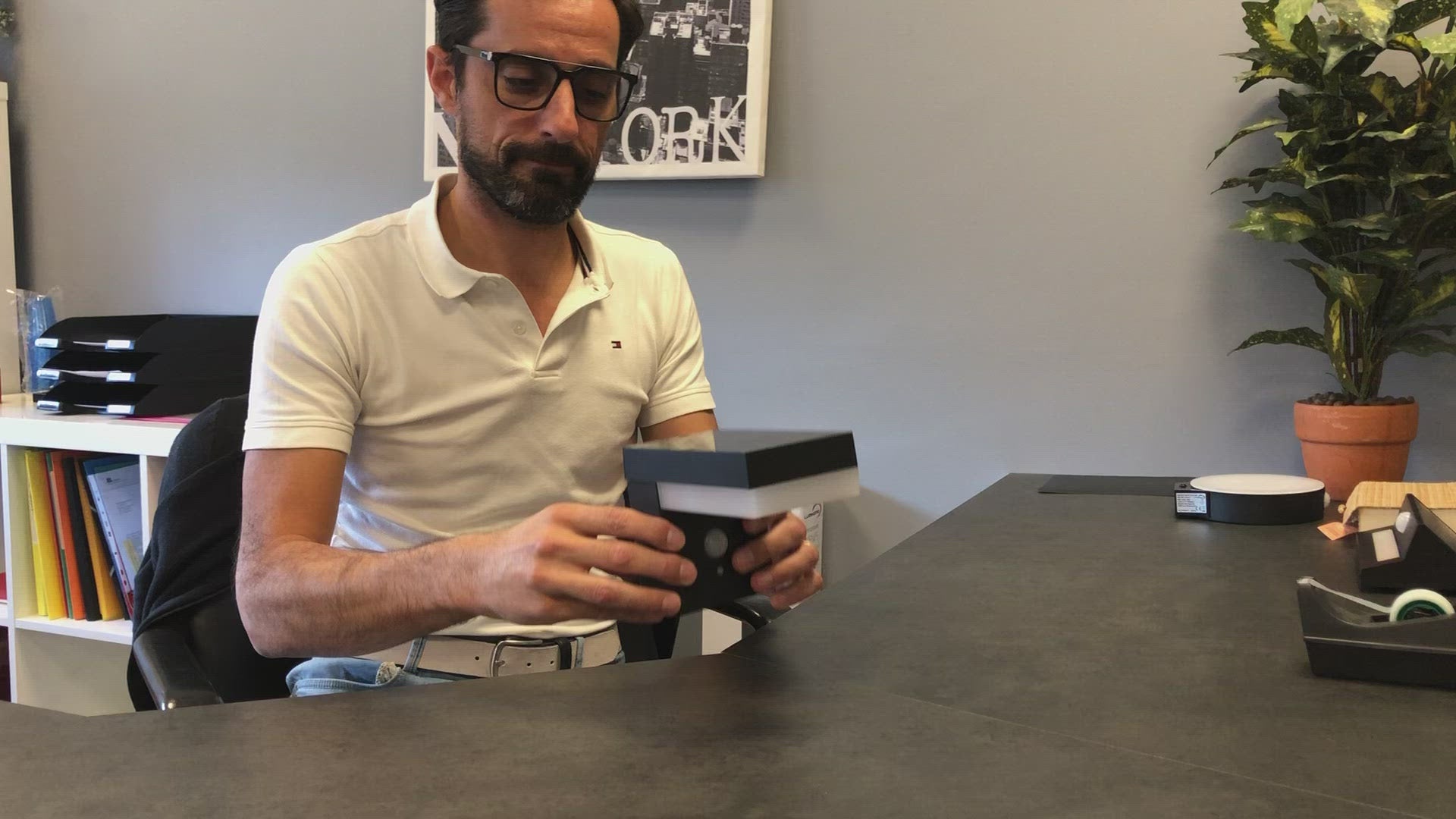 Présentation d’un appareil tenu en main