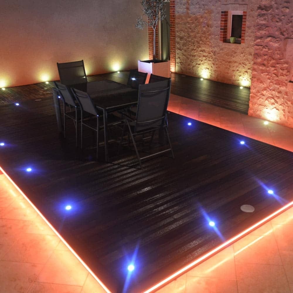 Ampoule led connectée GU10 GU–ILIGHT2 - 230V - RGB+CCT (couleurs changeantes) - 4W- Télecommandable - Lumihome-France.com