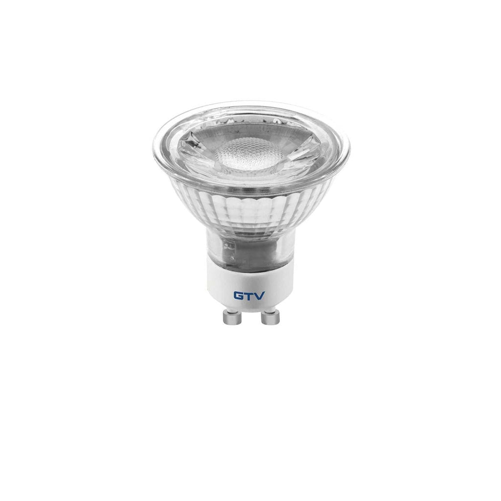 Spots GU10 Eurolite - Lot Avec Ampoules LED 7W 3000K, Blanc Chaud, Noir, Pour Éclairage Décoration