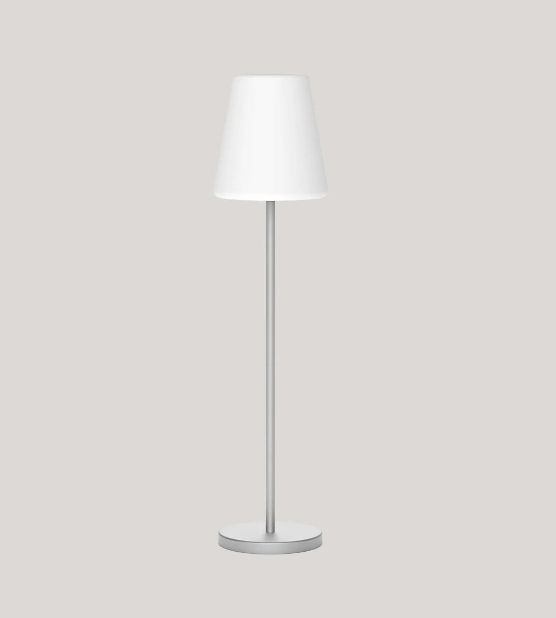 Solar-Tischlampe LOLA SLIM - Weiße und mehrfarbige Beleuchtung einstellbar - 120cm