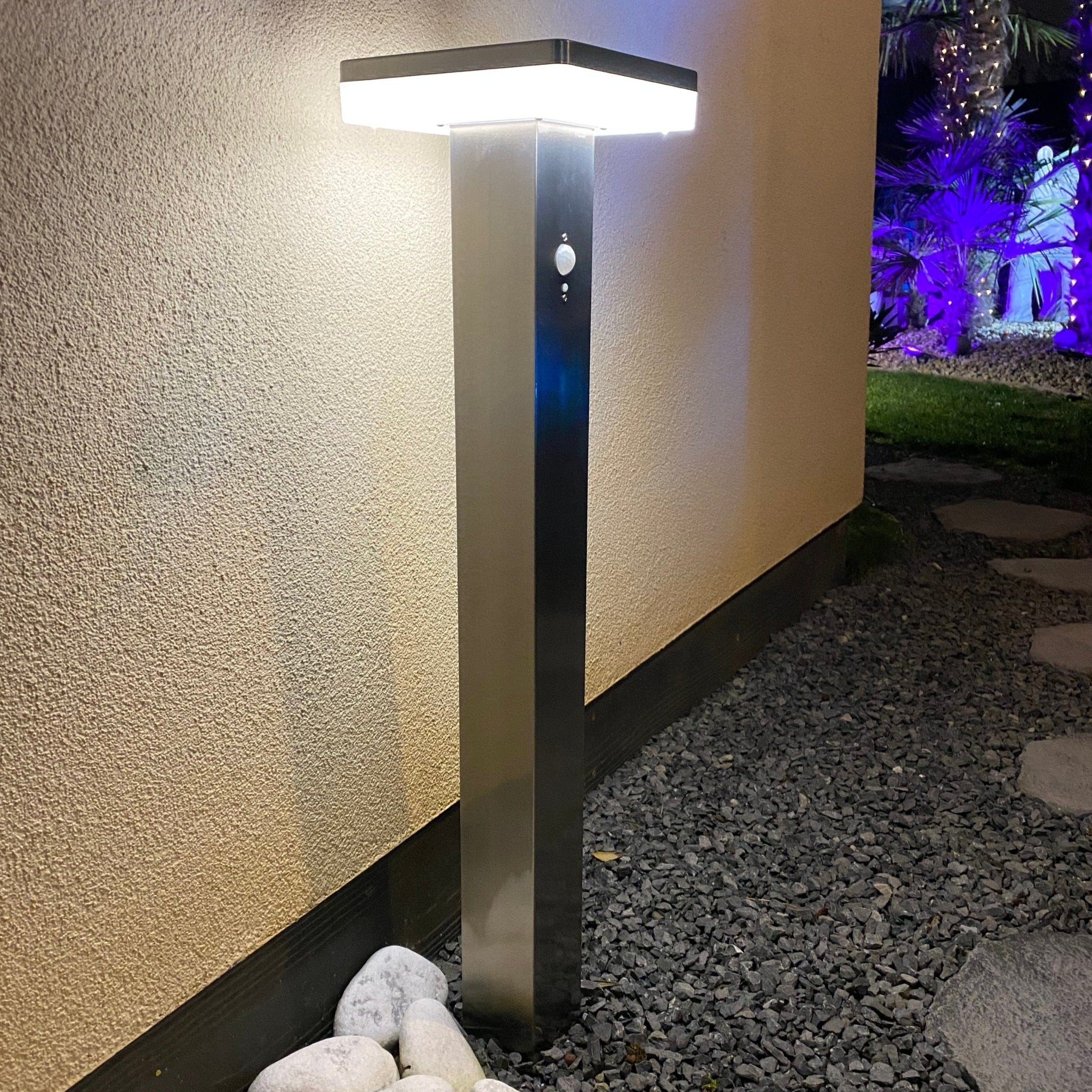 Wegeleuchte Led Solar SUN-1000 - Bewegungsmelder - 3 Beleuchtungsmodi - 150 bis 1000 Lumen - Lumihome-Germany.com