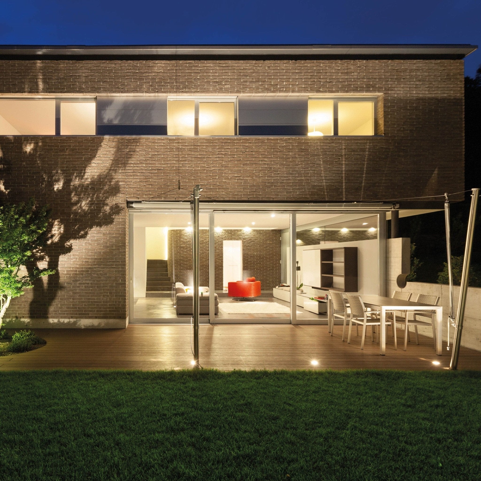 Led einbaustrahler integriert SOL-GL15BC - 230V - Ø 10 cm- Warmweiss 3000K° - 500 Lumen - Lumihome-Deutschland.com