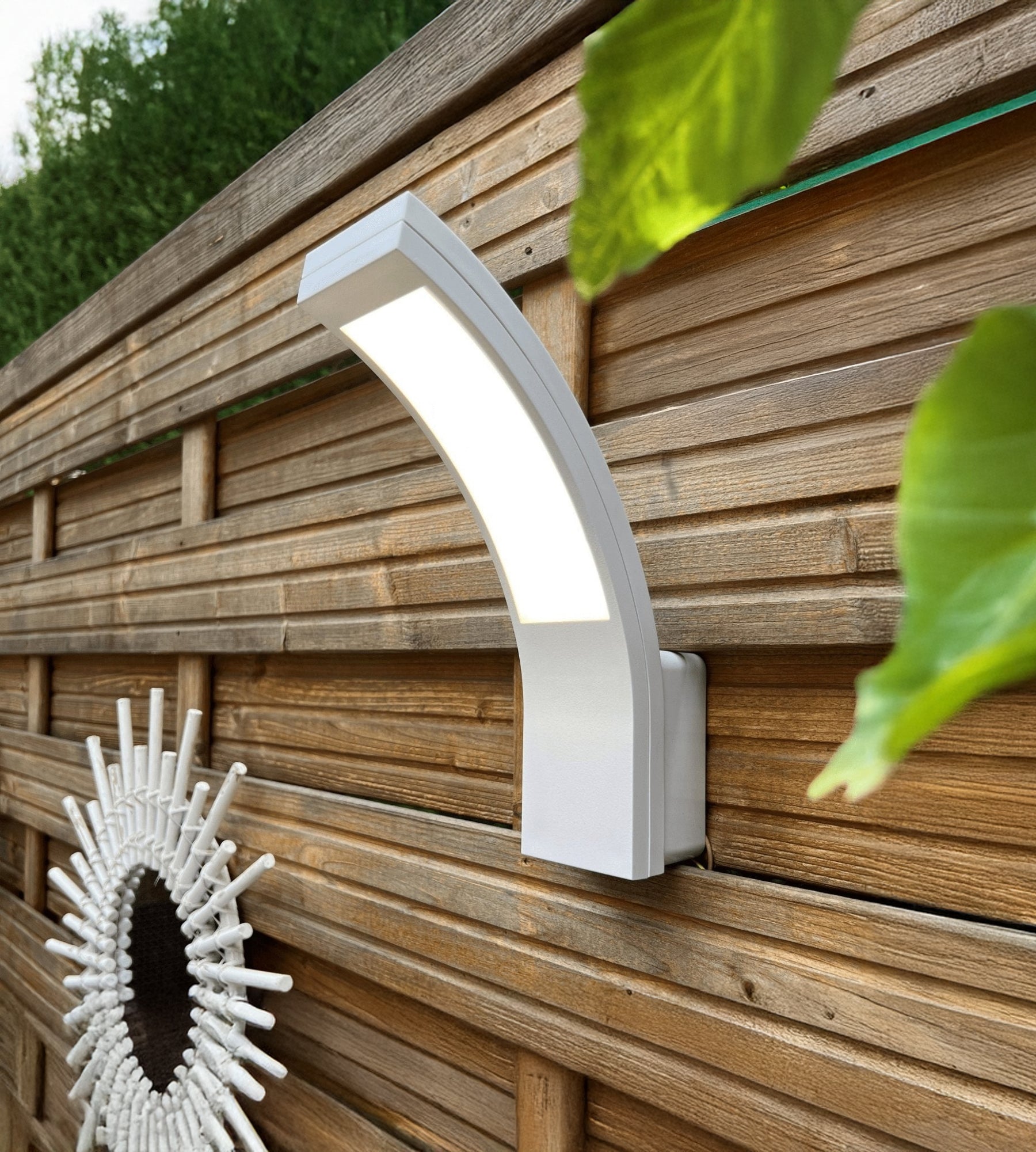 Led outdoor wall lamp PARIS - 230V - 900 lumens - 4000K