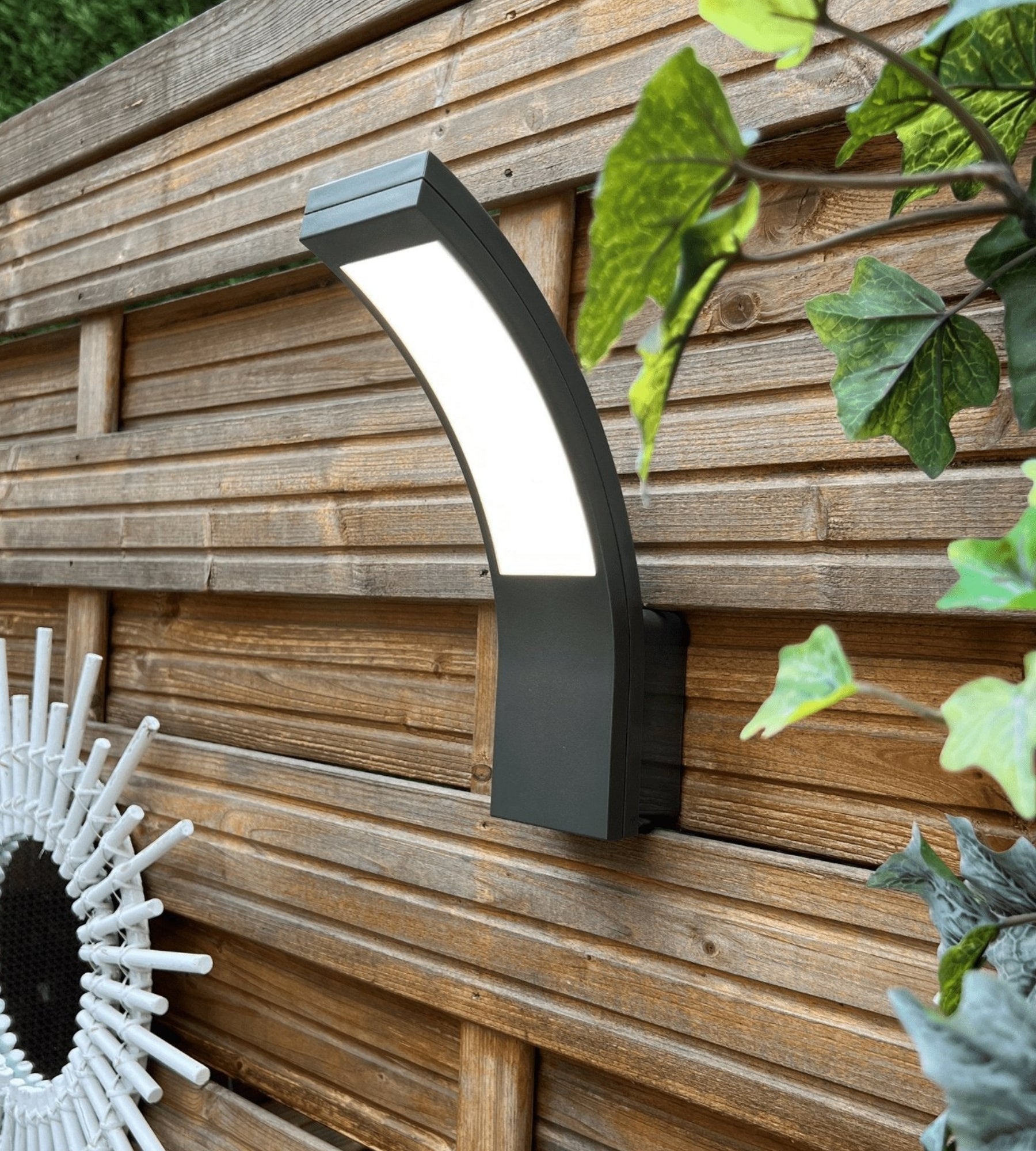 Led outdoor wall lamp PARIS - 230V - 900 lumens - 4000K