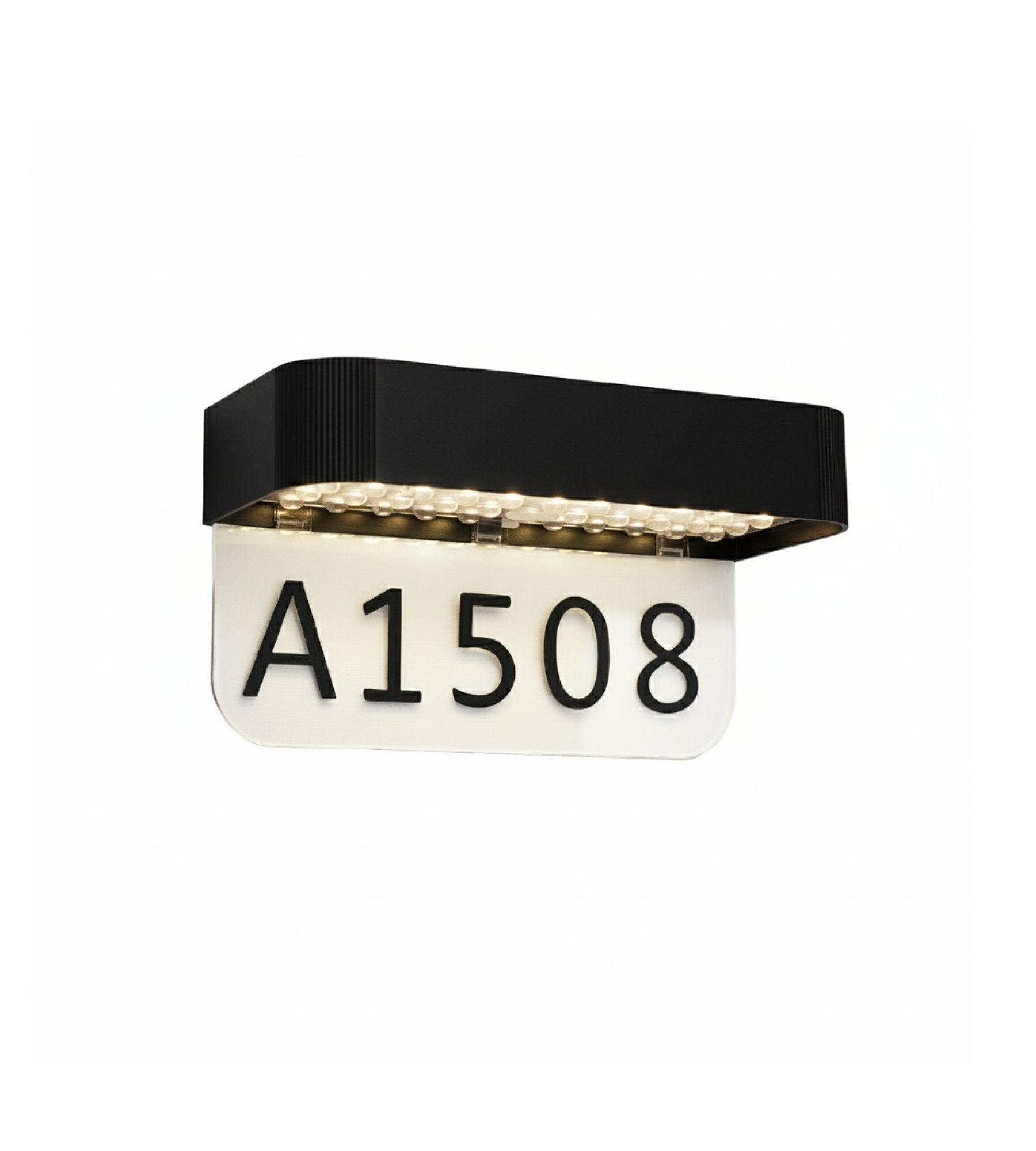 SOLEN solar wall light - Motion detector - Stick-on house number