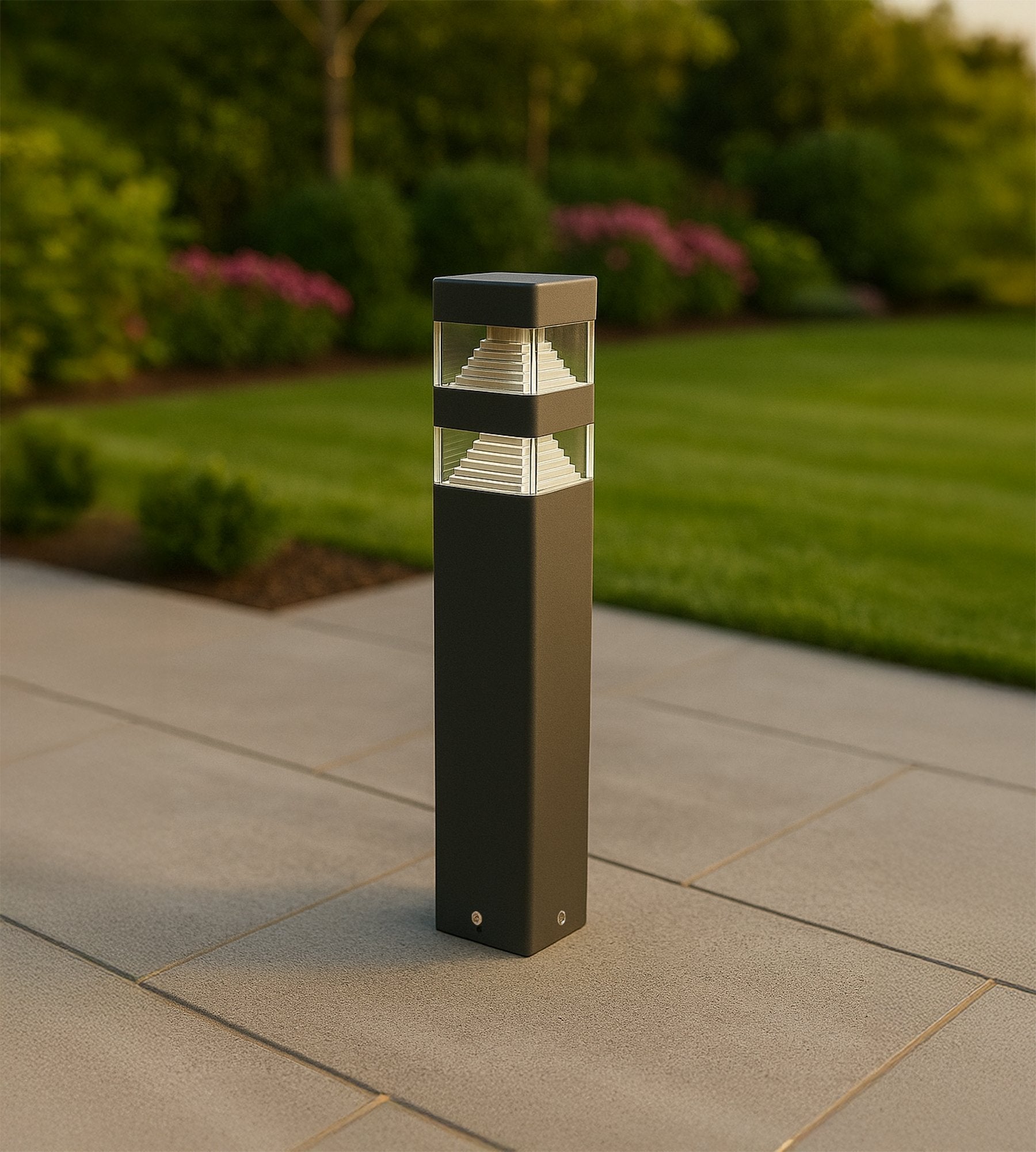 Pyramid Bollard 32 Leds - 230V - 1000 lumens - Lumihome