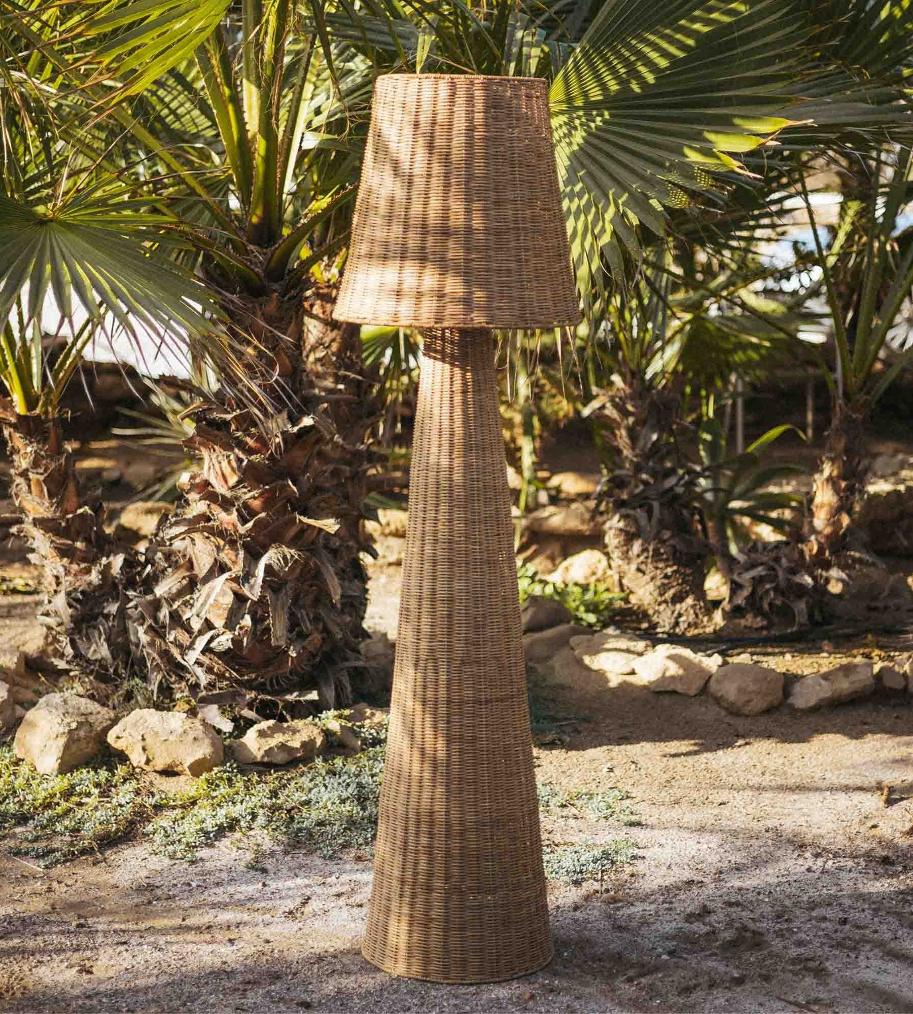 LOLA nature rechargeable floor lamp - Decorative style - Height 165cm
