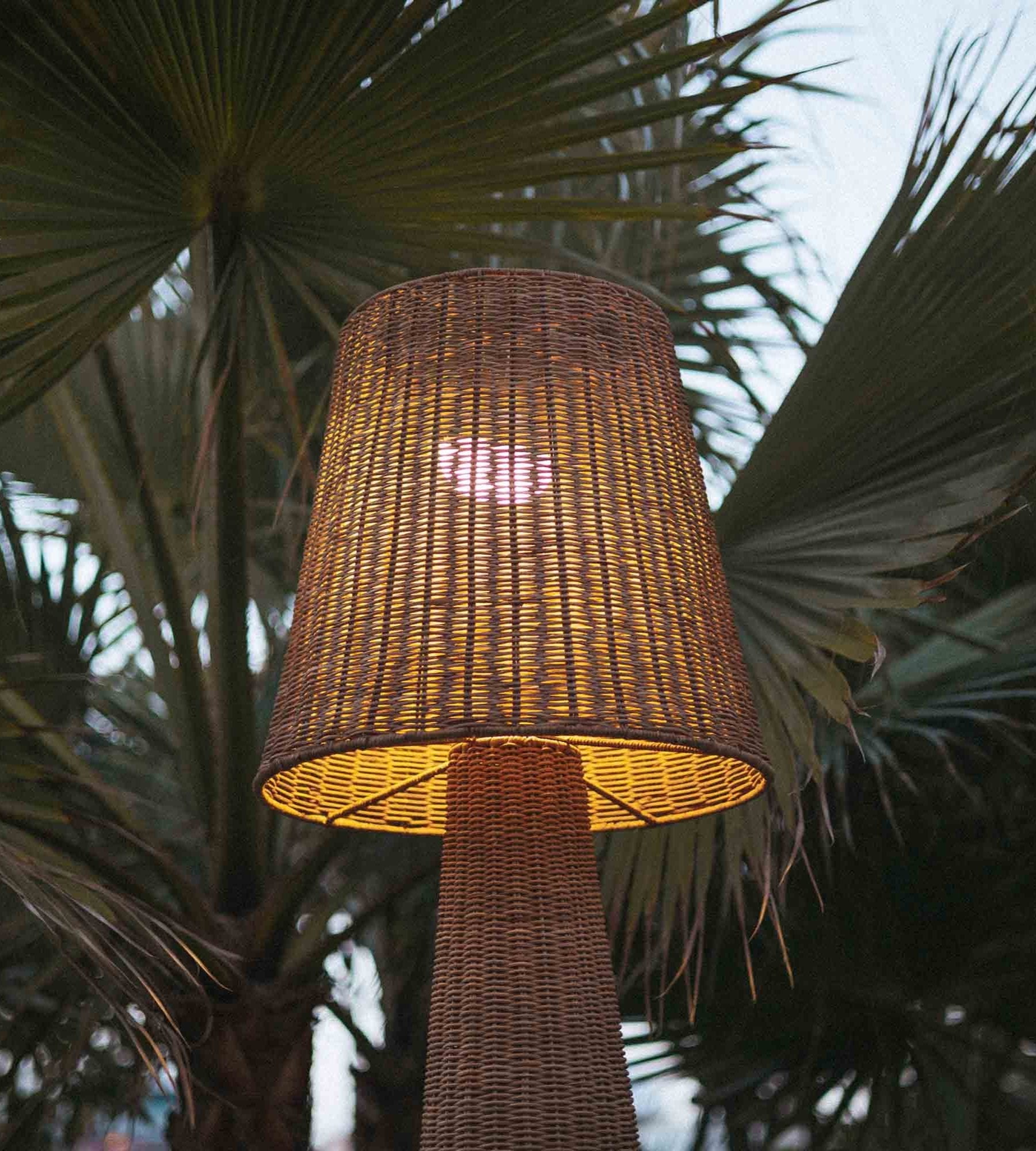 LOLA nature rechargeable floor lamp - Decorative style - Height 165cm
