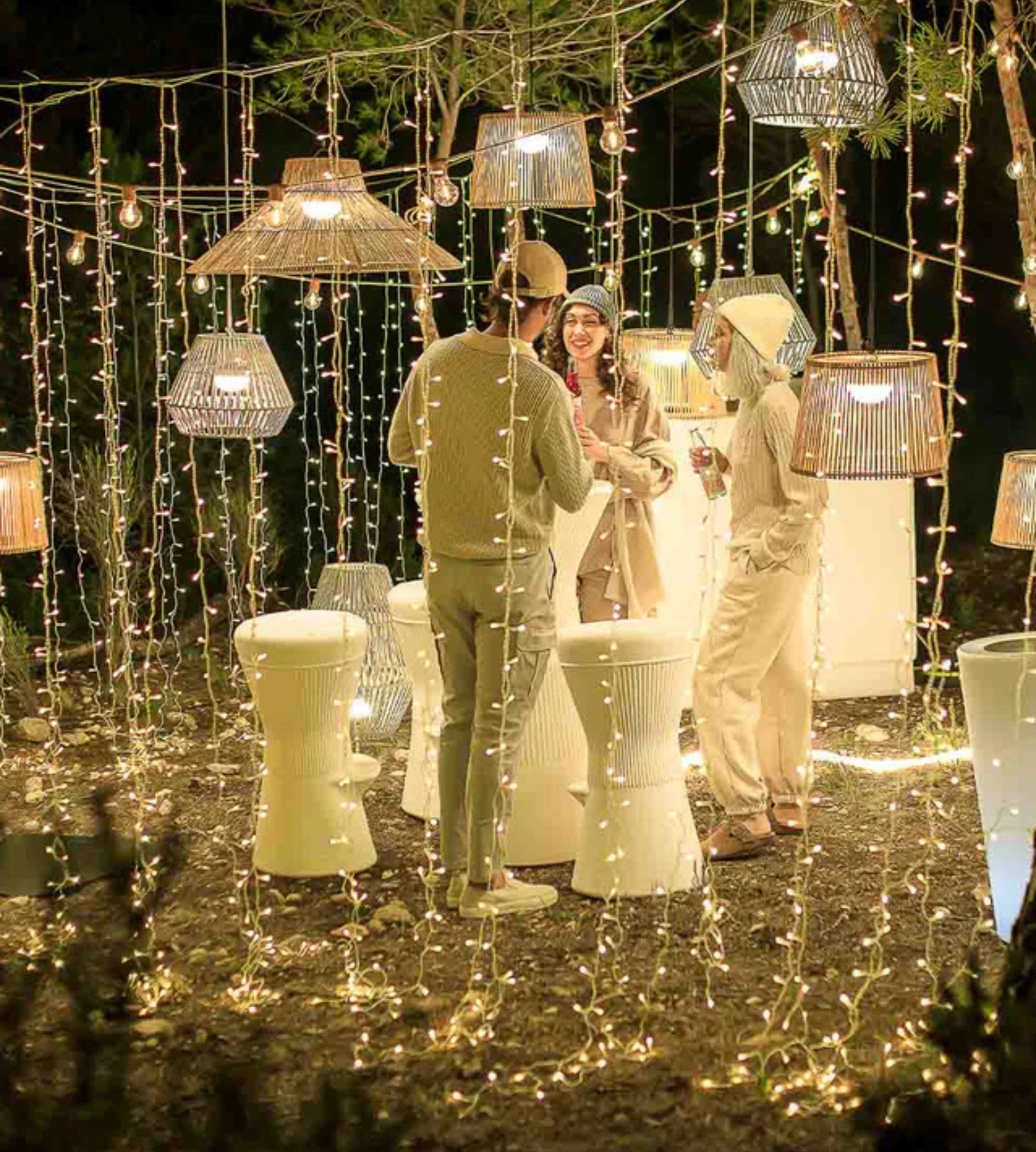 LUCEO wall garland - Warm white - Decorative lighting
