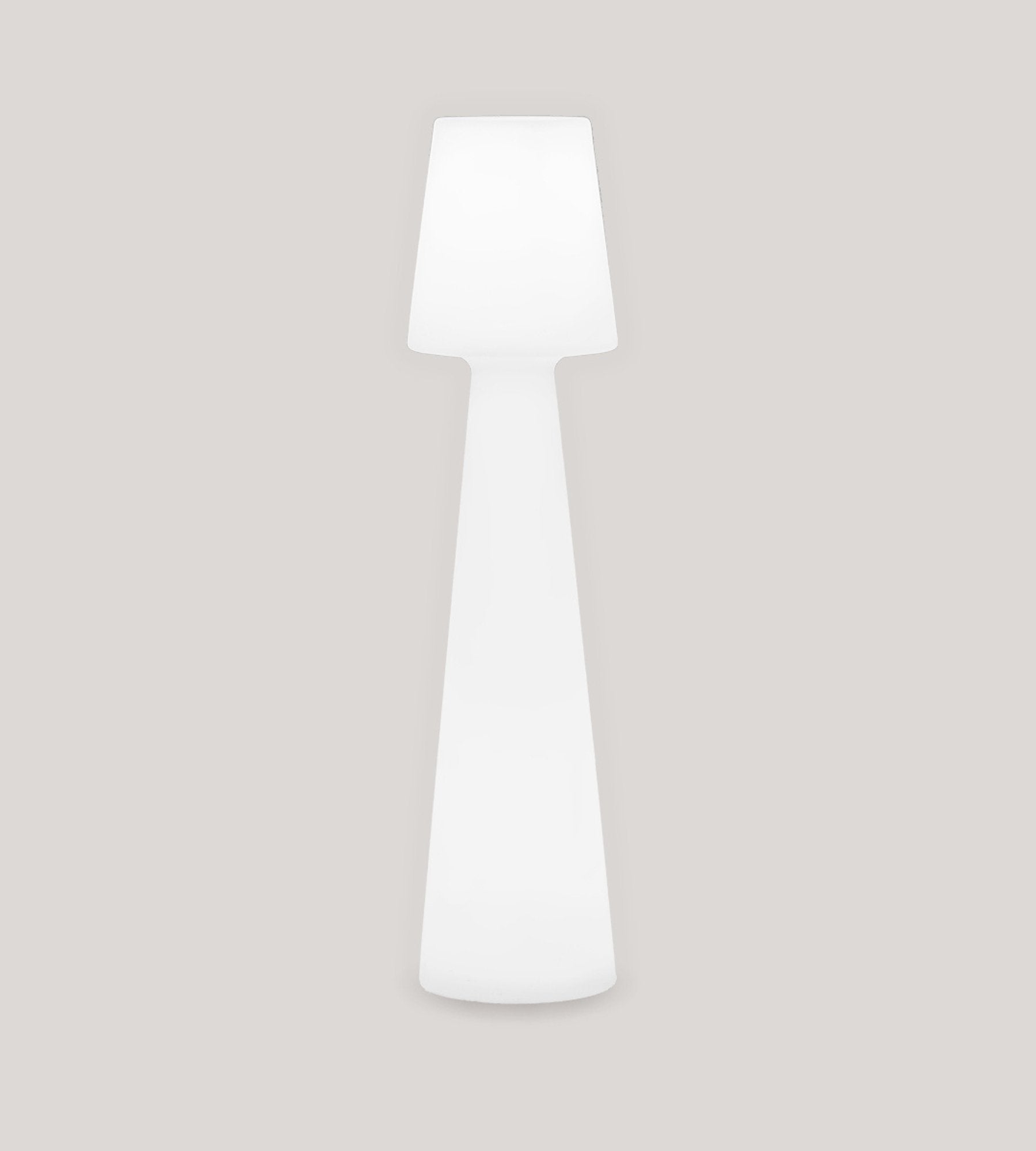 LOLA rechargeable design floor lamp - Adjustable white and multicolor lighting - Outdoor and indoor