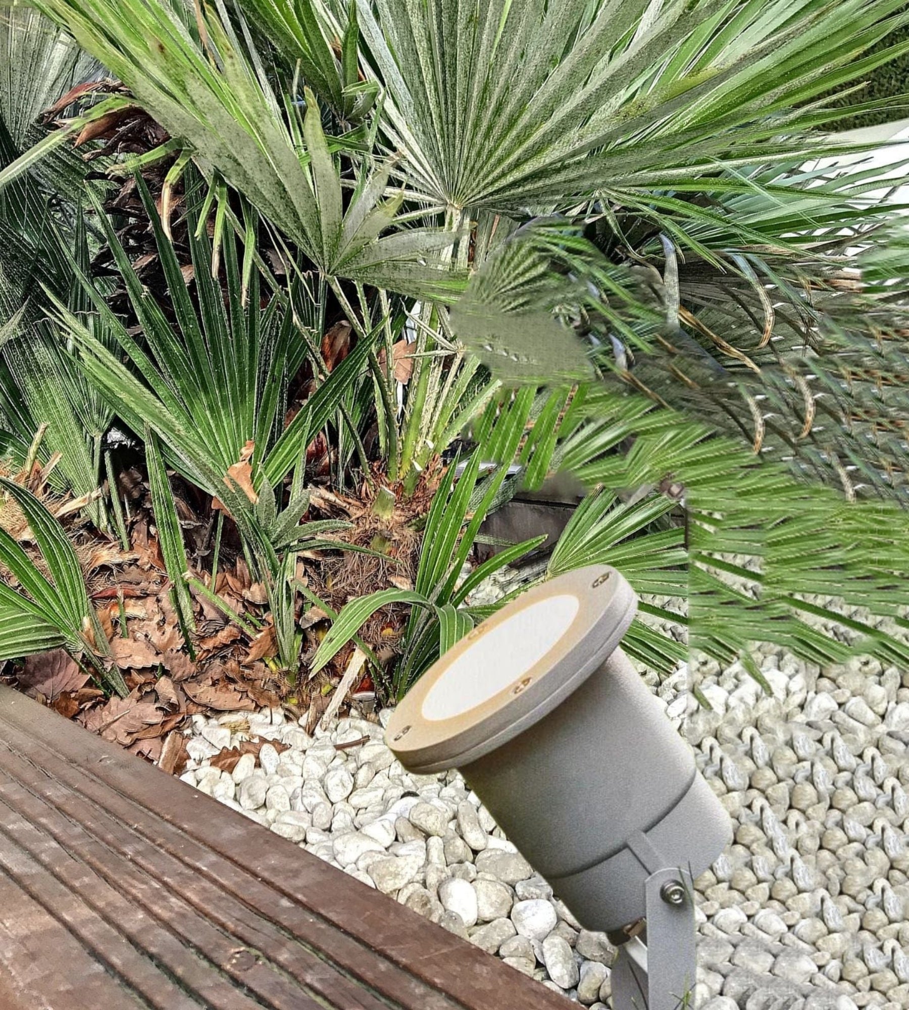 DIEGO outdoor pole spotlight - 230V - GU10 socket