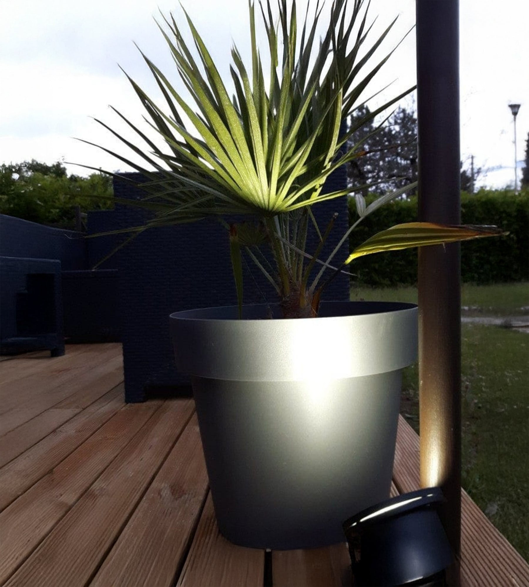 DIEGO outdoor pole spotlight - 230V - GU10 socket