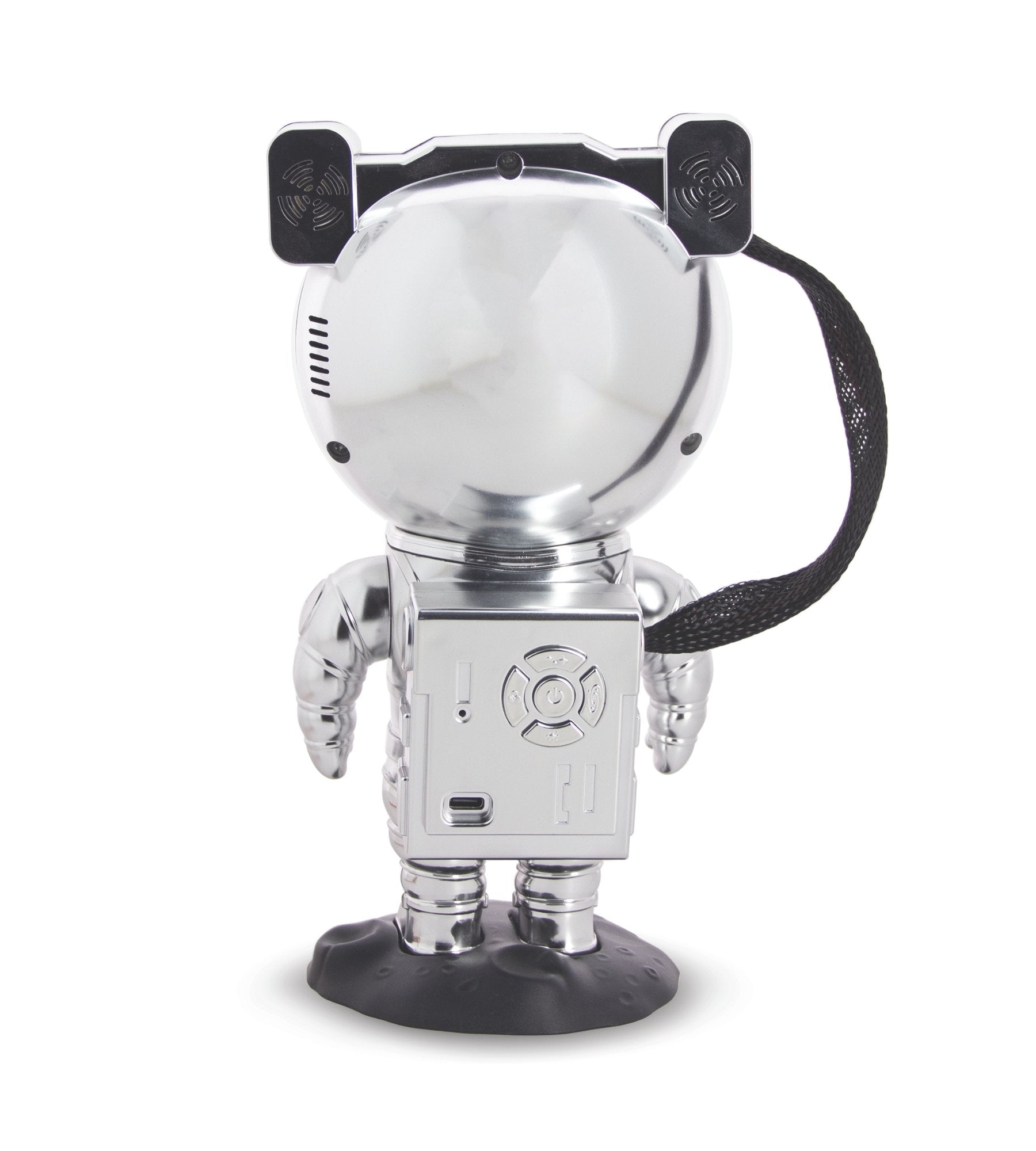 SILVERLITE rechargeable LED nightlight - Chrome finish - Starry sky - USB - Lumihome