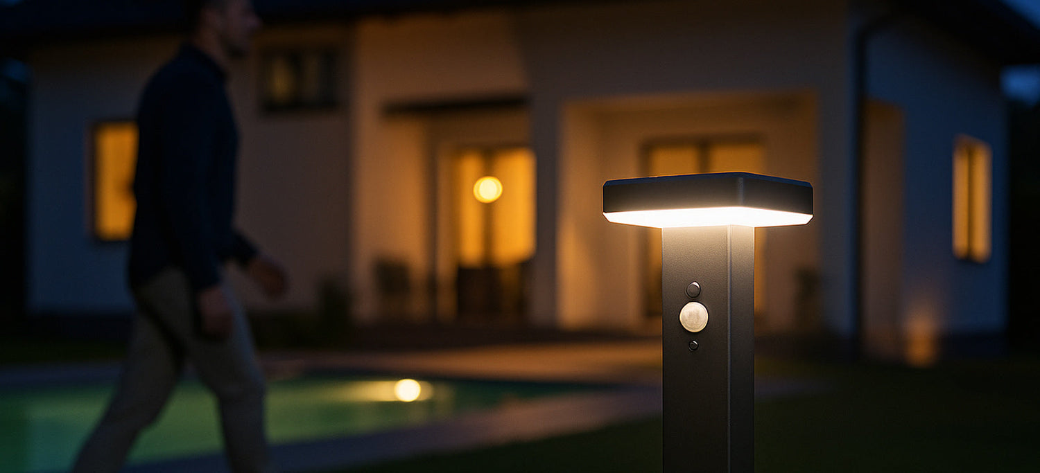 Las ventajas de una luz de bolardo exterior con sensor (y por qué no podrá prescindir de ella)
