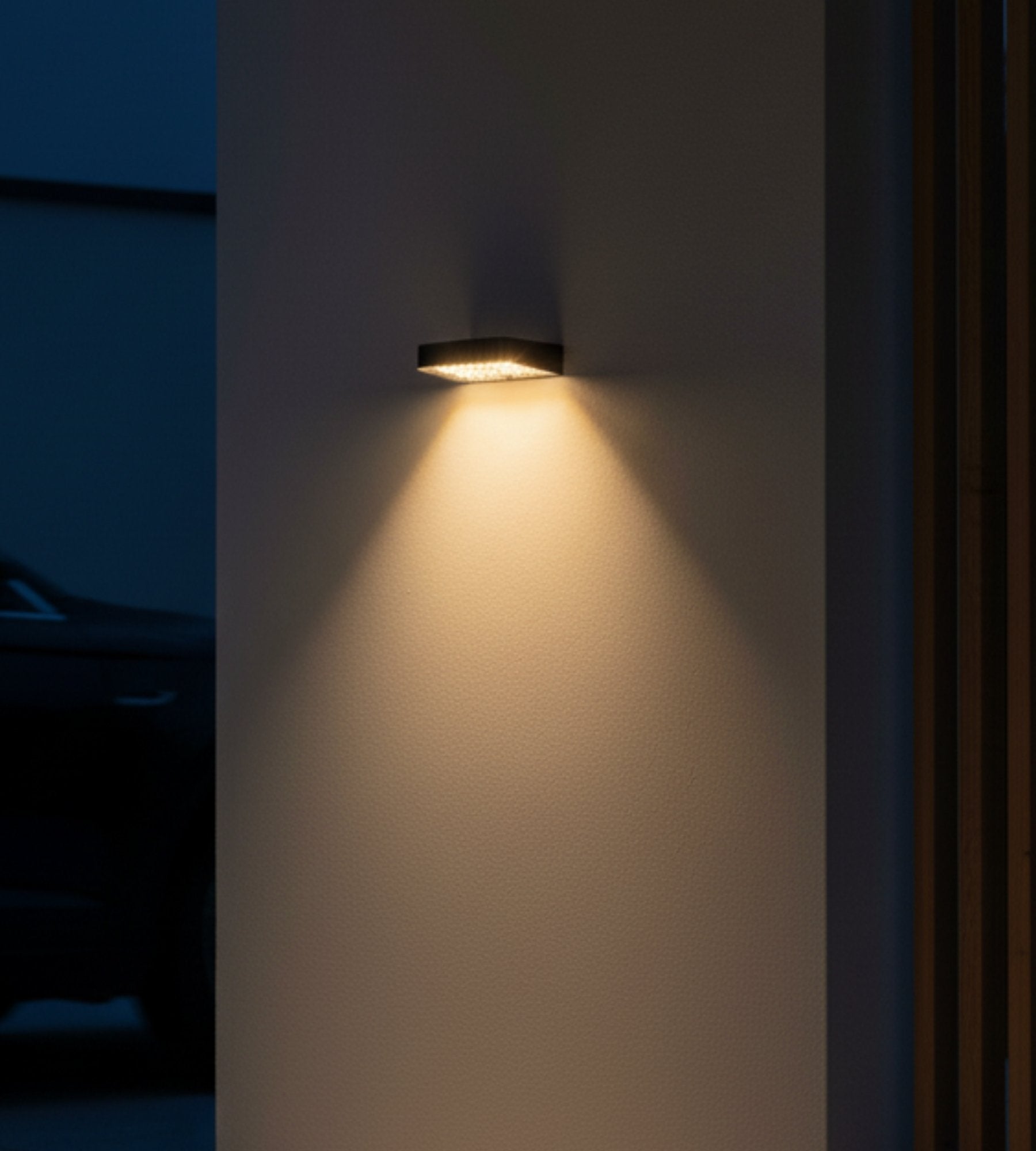 Aplique solar SOLEN - Detector de movimiento - Número de casa adhesivo - Lumihome