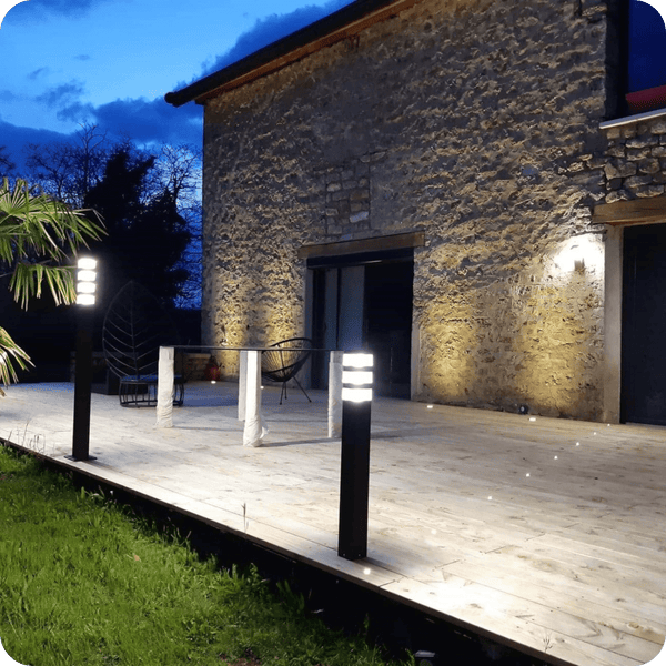 Iluminación de terraza