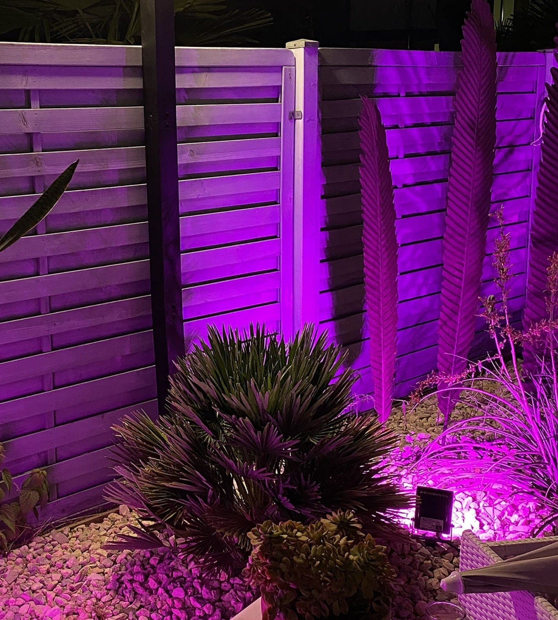 Proyector Led de exterior RGB-CCT 10W - FUTT05 - 230V - Controlable a distancia