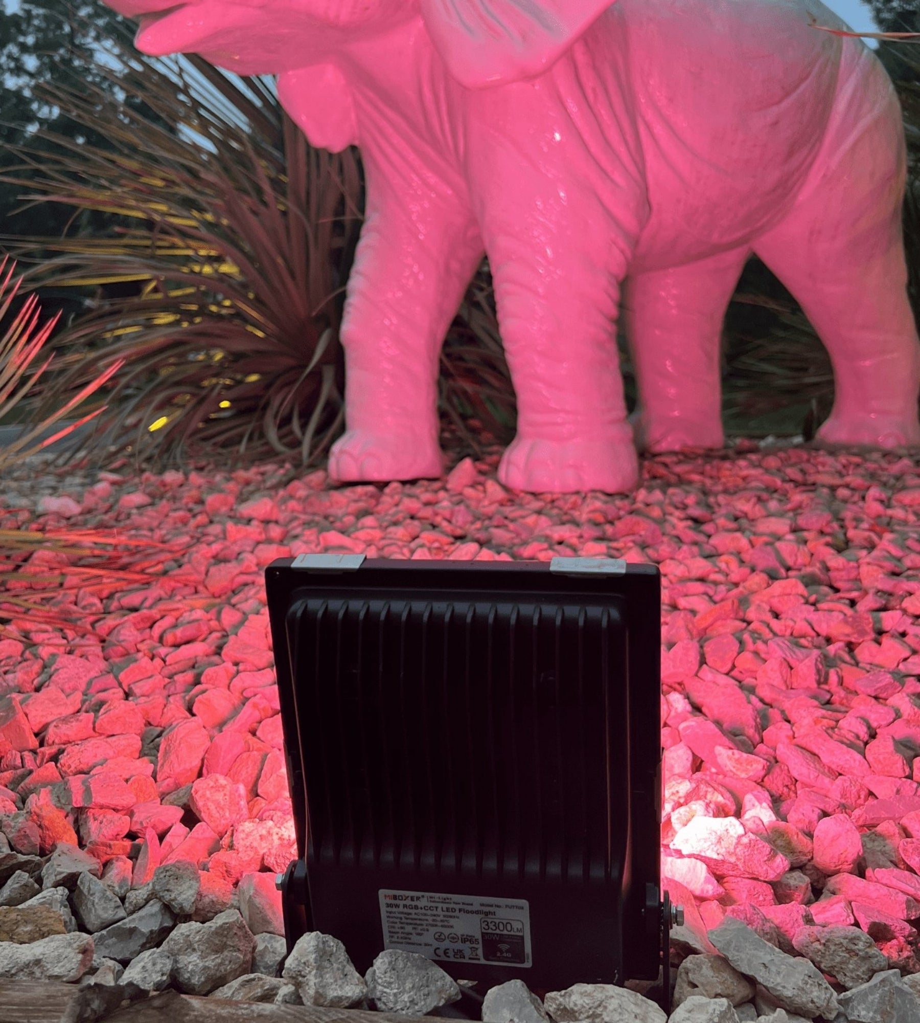 Proyector Led de exterior RGB-CCT 30W - FUTT03 - 230V - Controlable a distancia