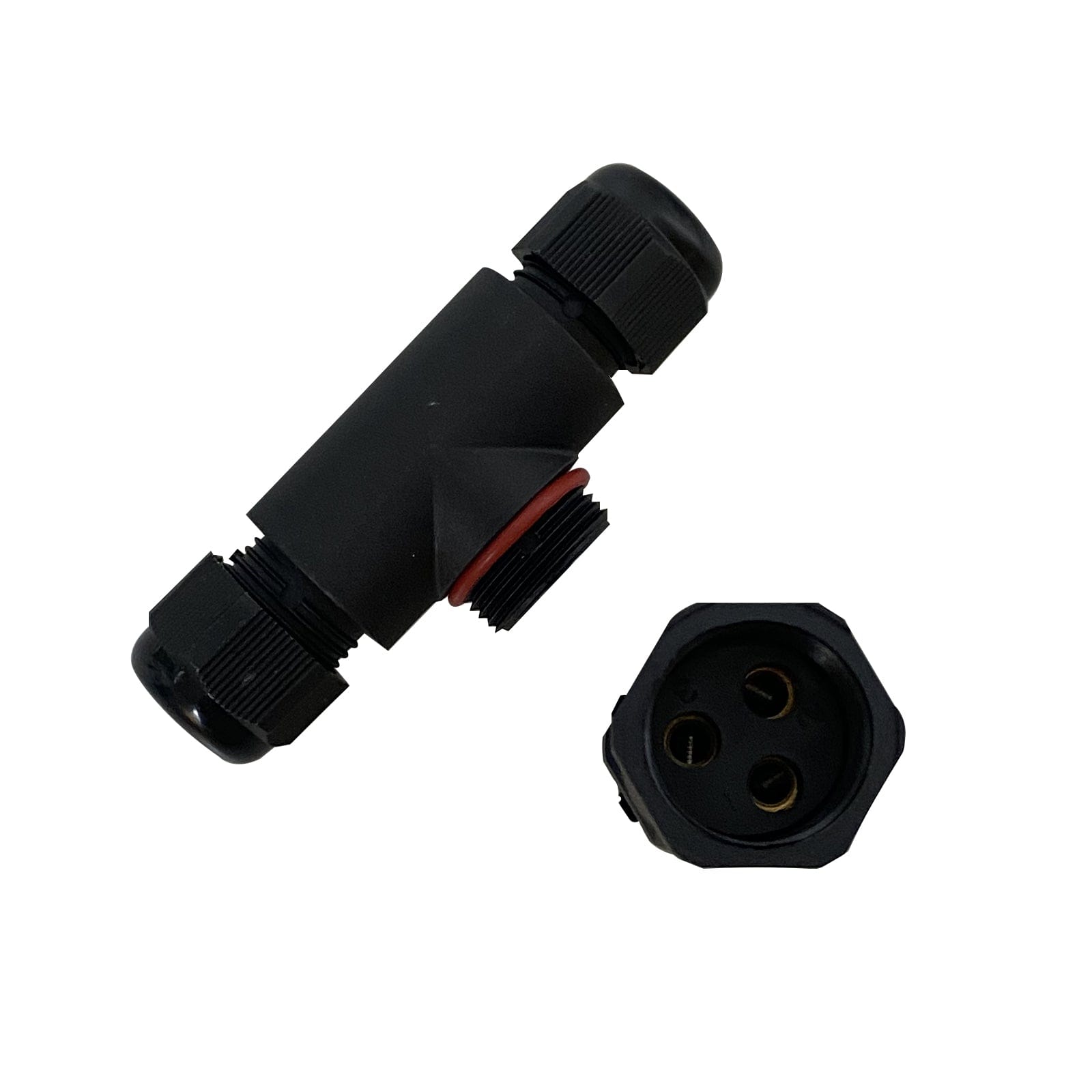 Conector T estanco WZL3- IP67 - 3 hilos - Dim 9x11cm - para cable flexible 1,5mm2 - Lumihome