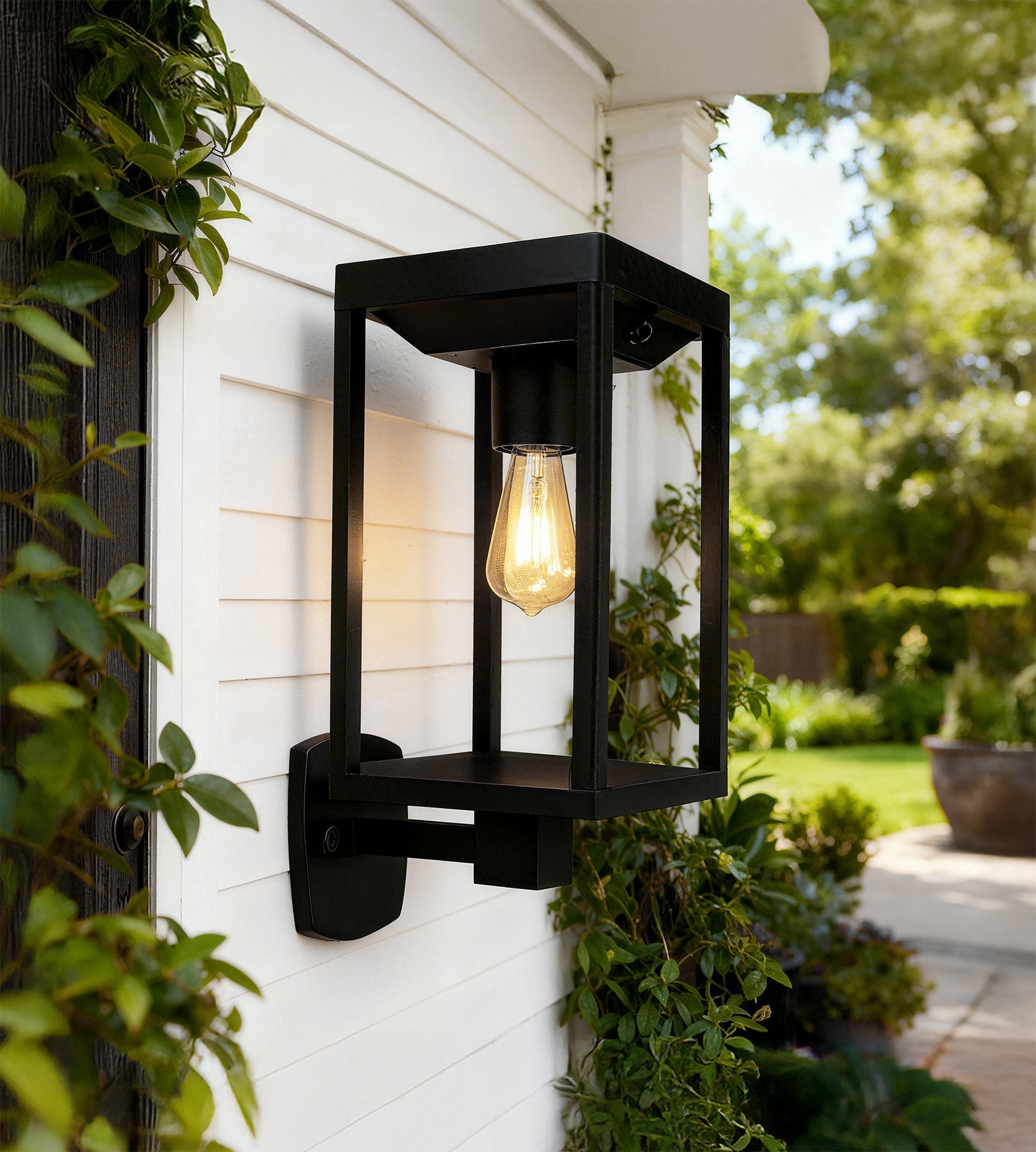 Lampada da parete per esterni solare - Lumihome