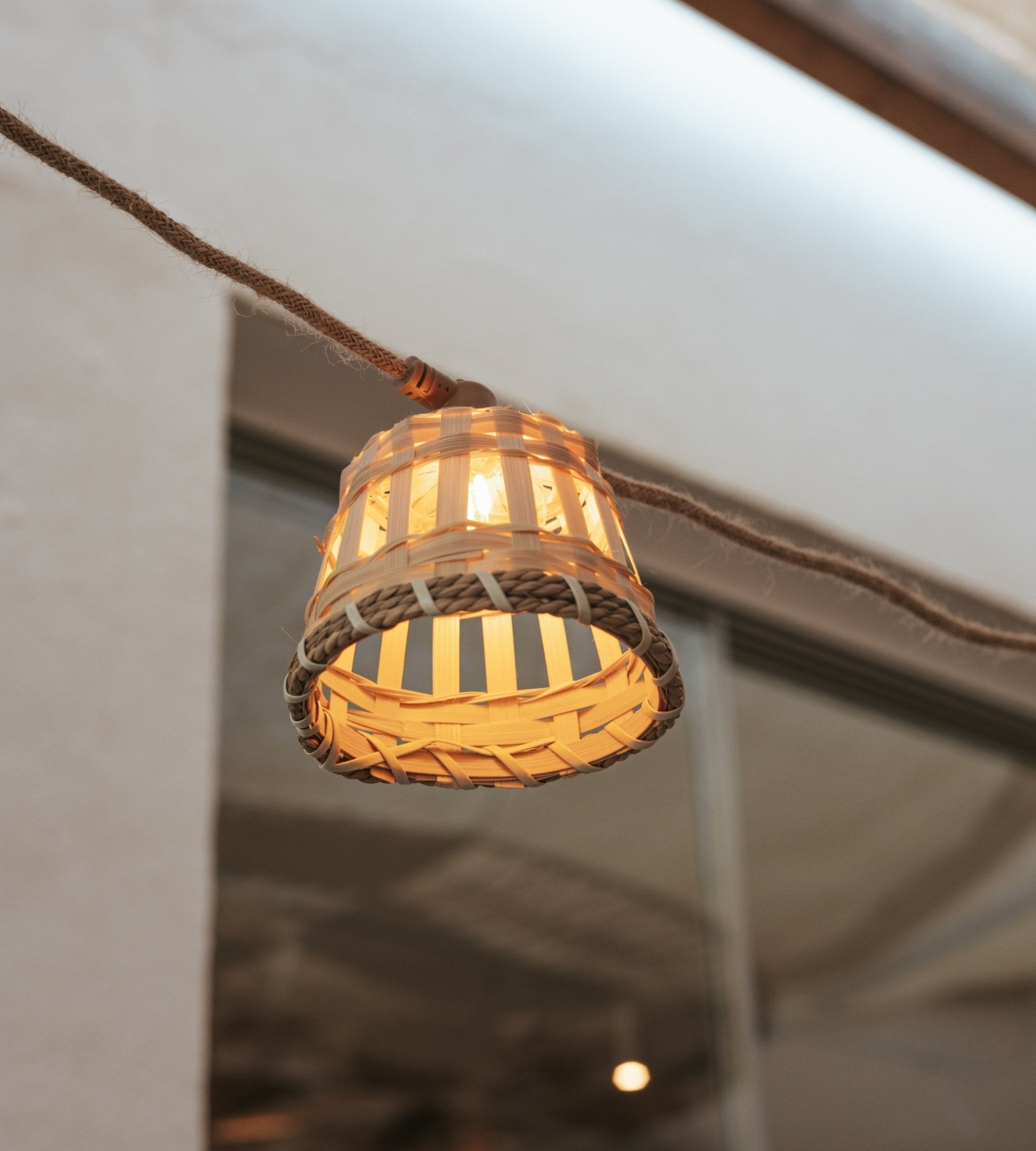 AURORA luce di stringa solare - Design naturale - 10 luci - Lumihome