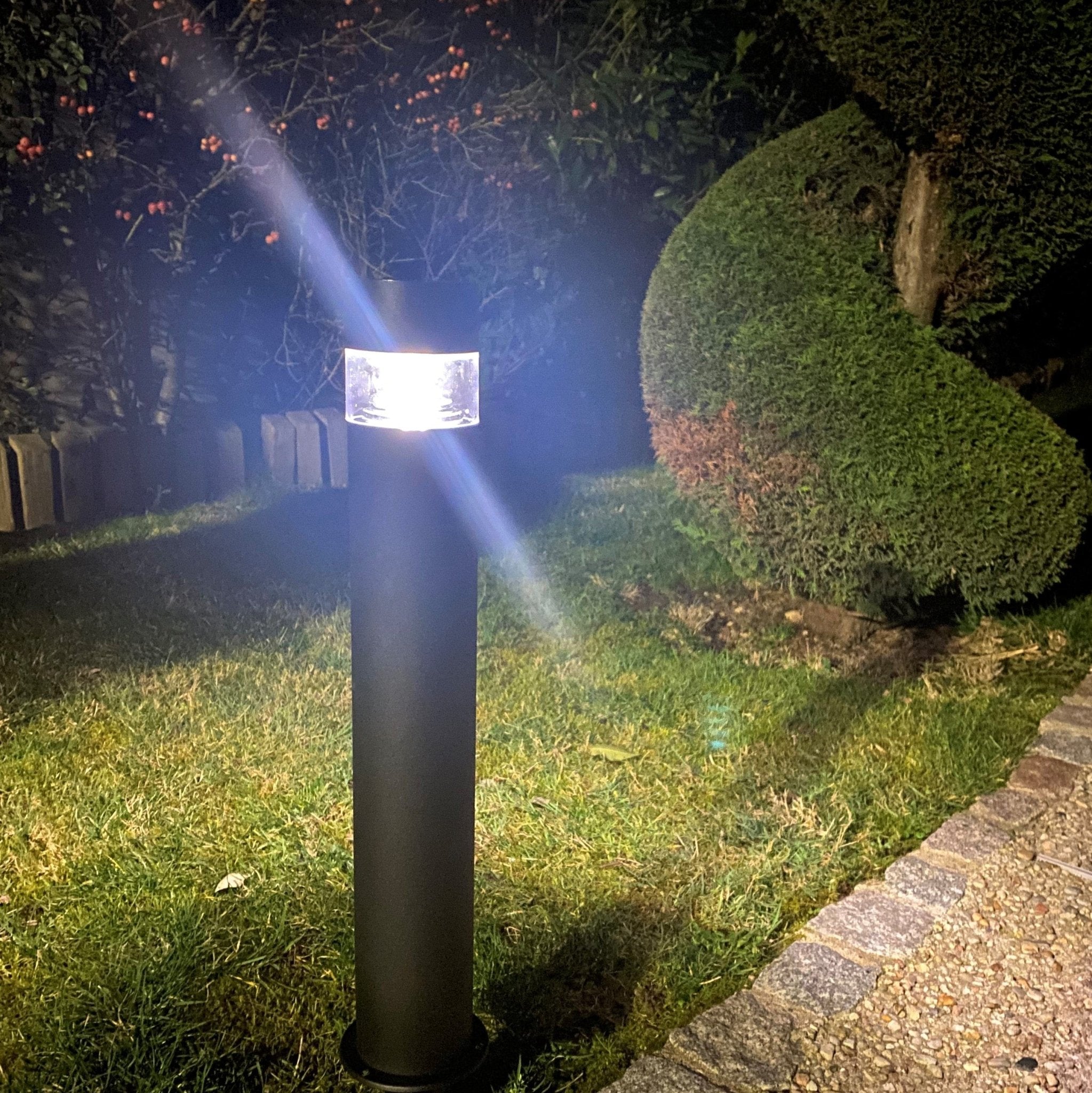 Lampada led solare ORION - Da piantare - Altezza 50 cm - Da 75 a 150 lumen - Lumihome