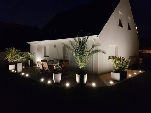 Einbaustrahler für Terrasse