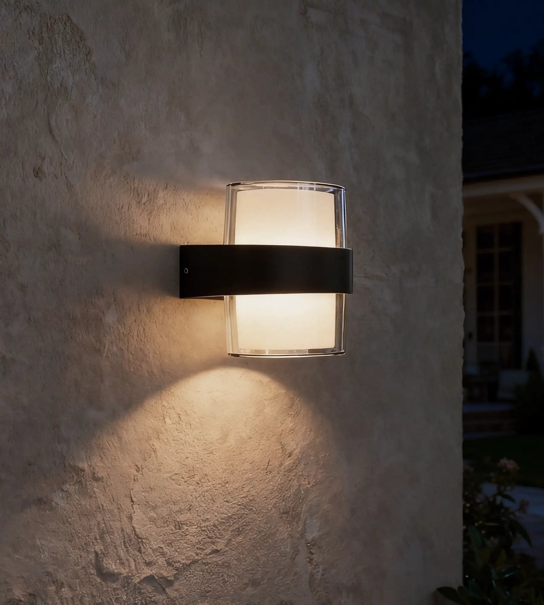 Aplique LED para exterior LILE, negro — 2