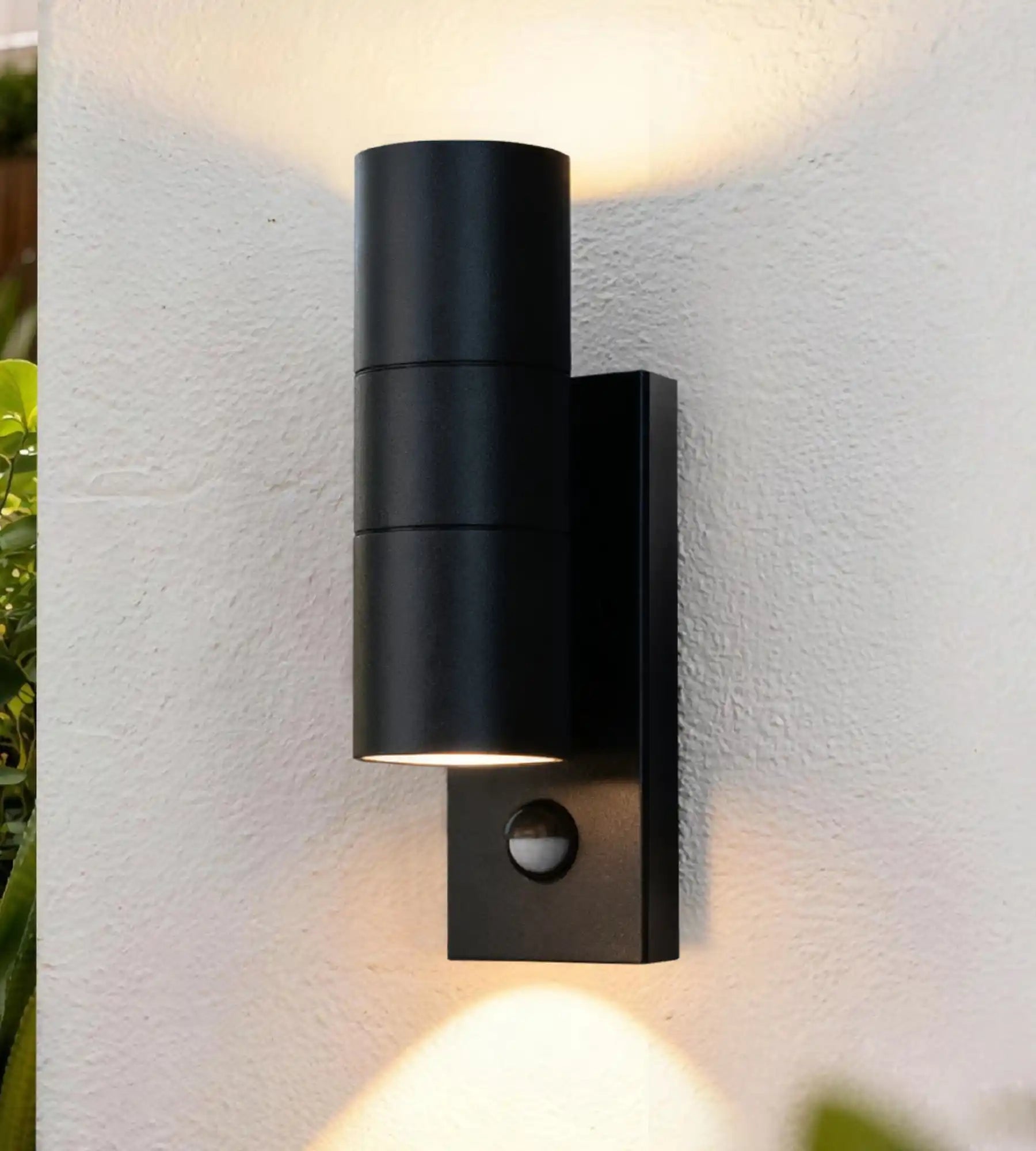 NYXO outdoor wall lamp, Black - GU10 bulb not included — 2