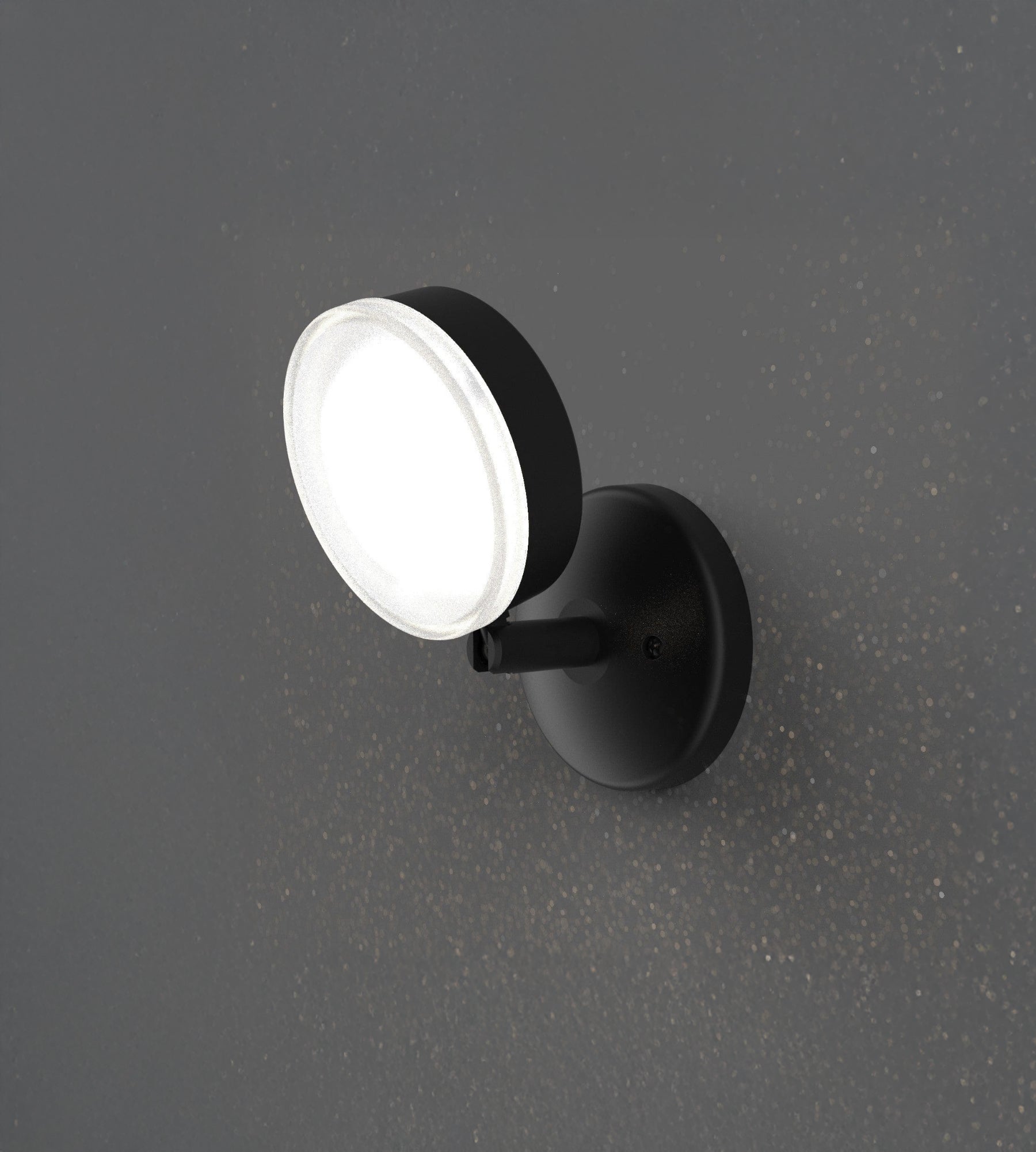 Applique murale extérieure VULCAN, Noire, Tête orientable - Douille GX53 — 4