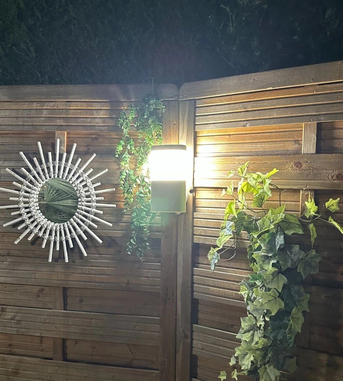 LED-Außenwandleuchte DALLAS 230V, Weiß – 1000 Lumen — 7