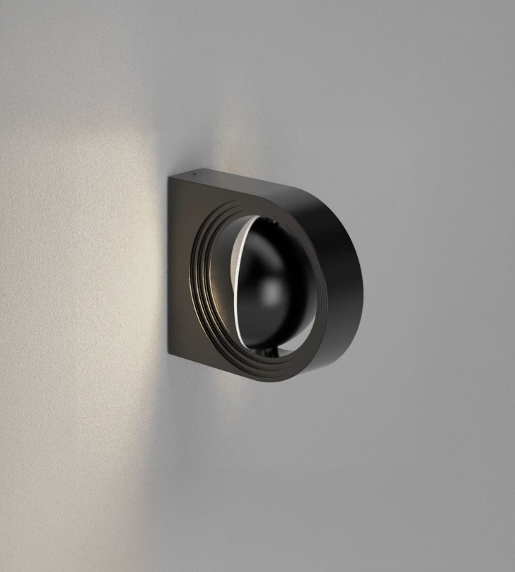 Applique murale extérieure LED EXPLORER, Noire,Tête orientable — 5
