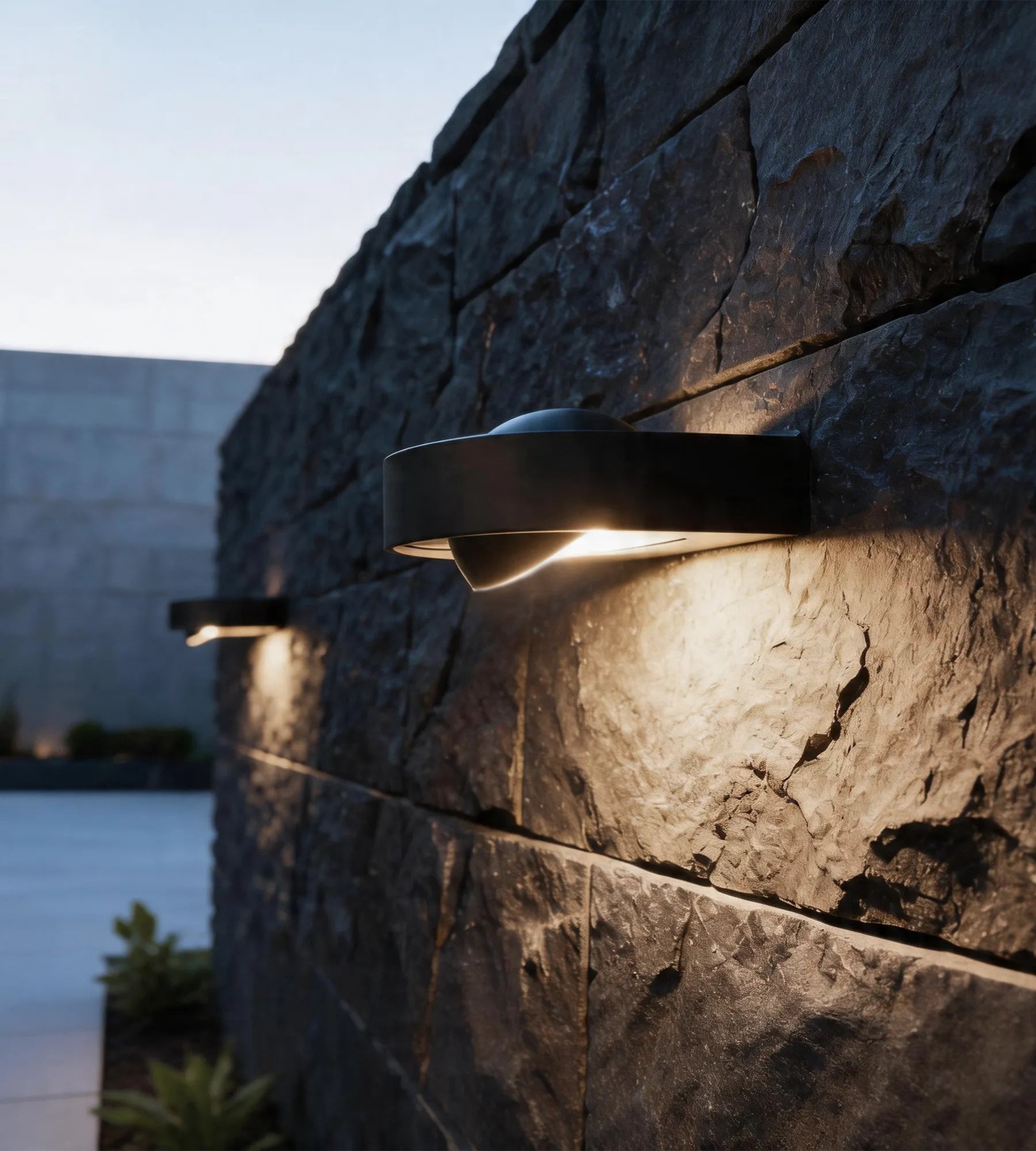 EXPLORER Aplique LED para exterior, Negro, Cabezal ajustable — 8
