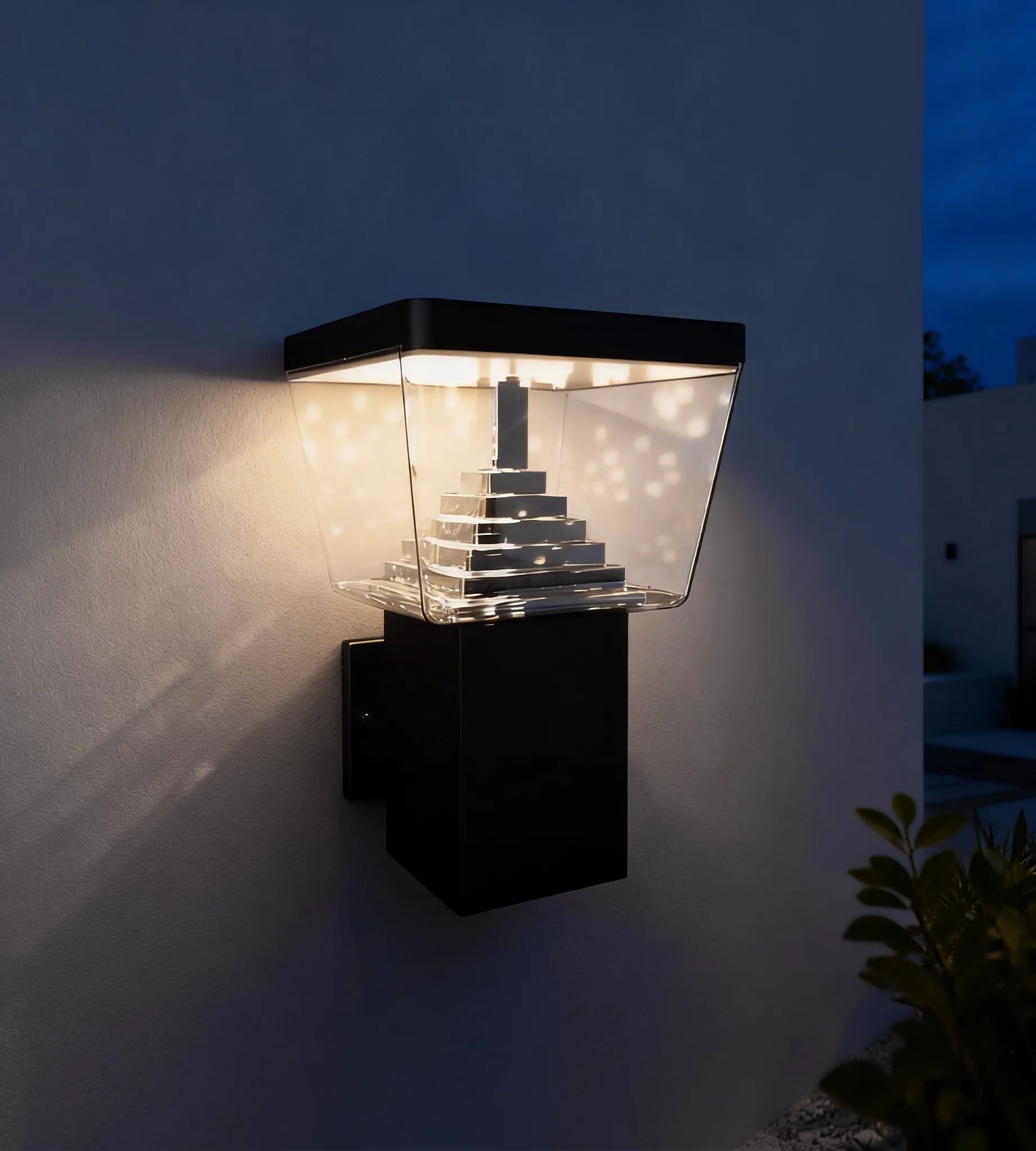 Aplique LED para exterior LIBERTY, negro — 2
