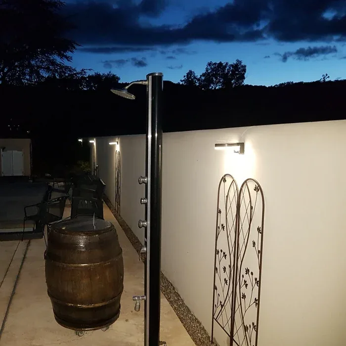 Solar-LED-Wandleuchte DAYTONA mit Bewegungsmelder – 3 Leuchtmodi 75 bis 600 Lumen — 1