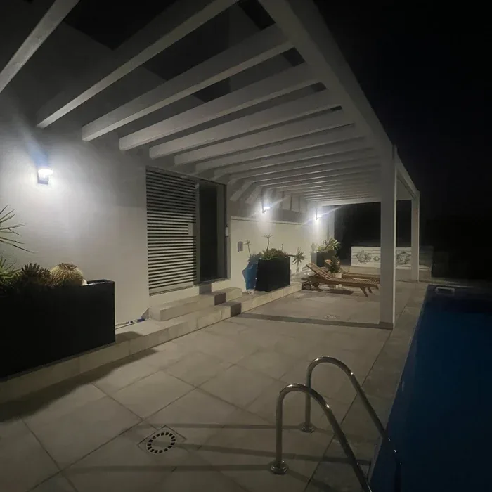 Solar-LED-Wandleuchte VENUS mit Bewegungsmelder – 3 Leuchtmodi 100 bis 1000 Lumen — 3