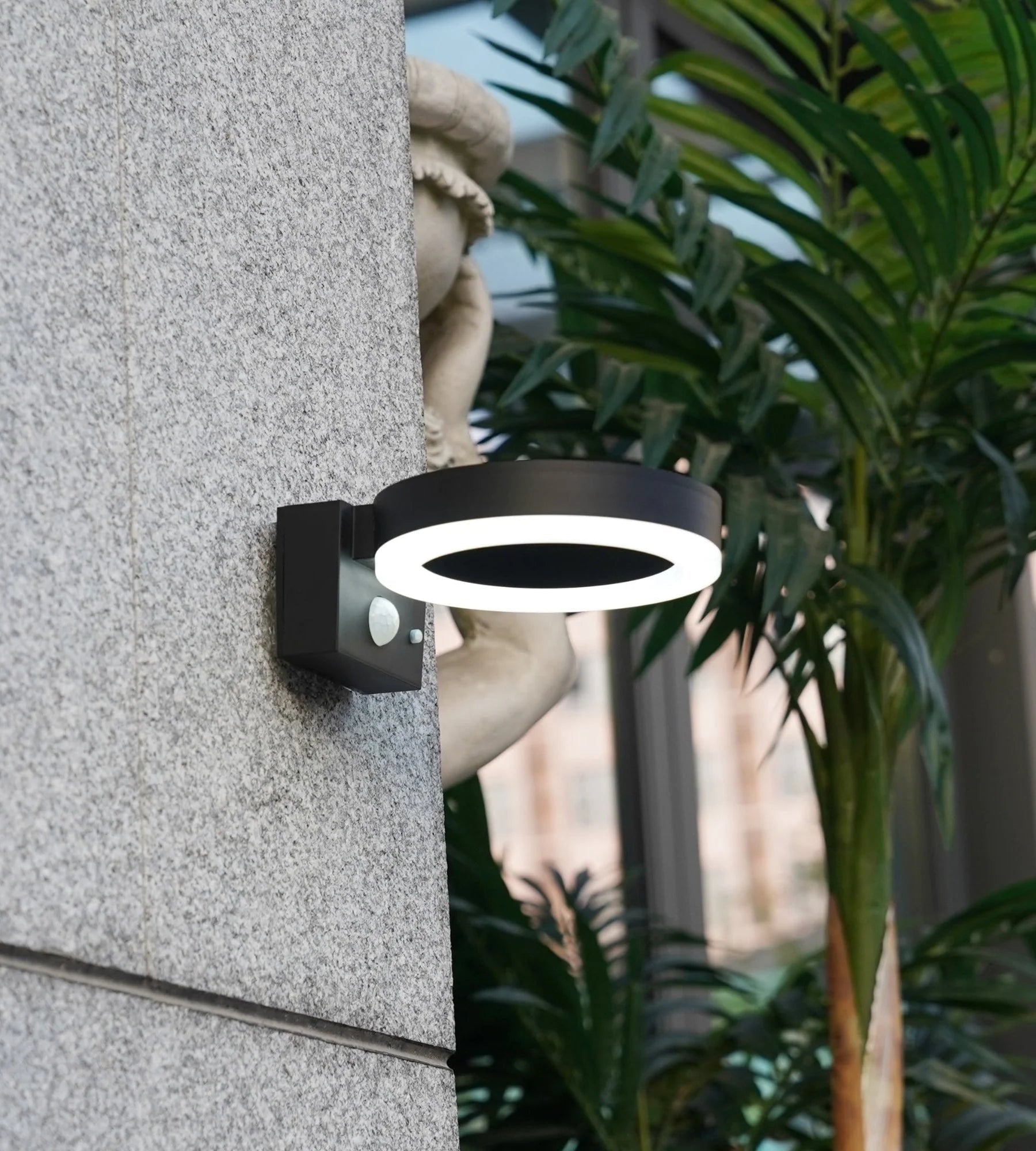 Aplique solar LED para exterior DAYTONA, con detector - 3 modos de iluminación de 75 a 600 lúmenes — 5