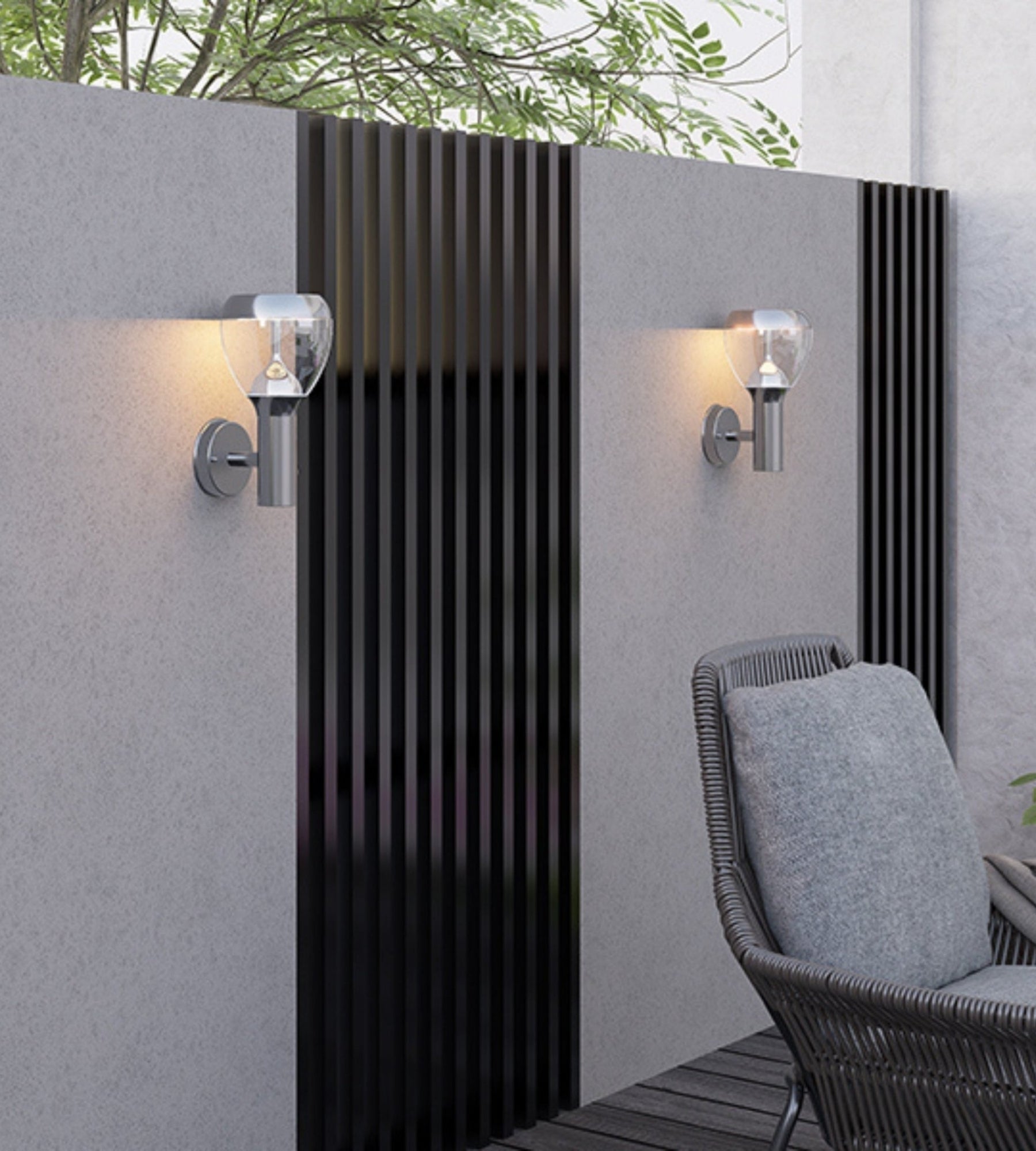 LED-Außenwandleuchte LUNA – 1000 Lumen — 5